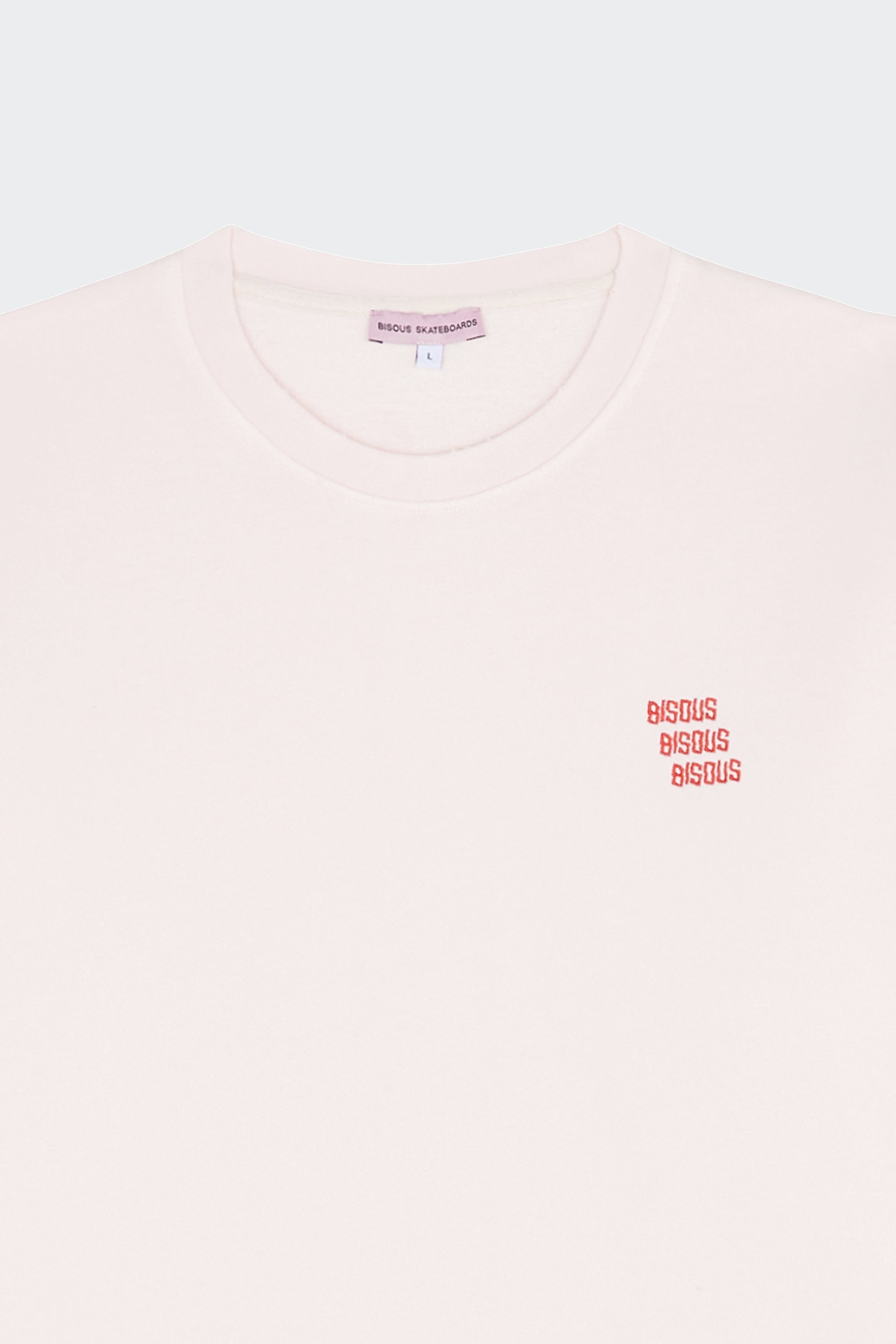 sweatshirt | Pink by BISOUS SKATEBOARDS sweatshirt Pink