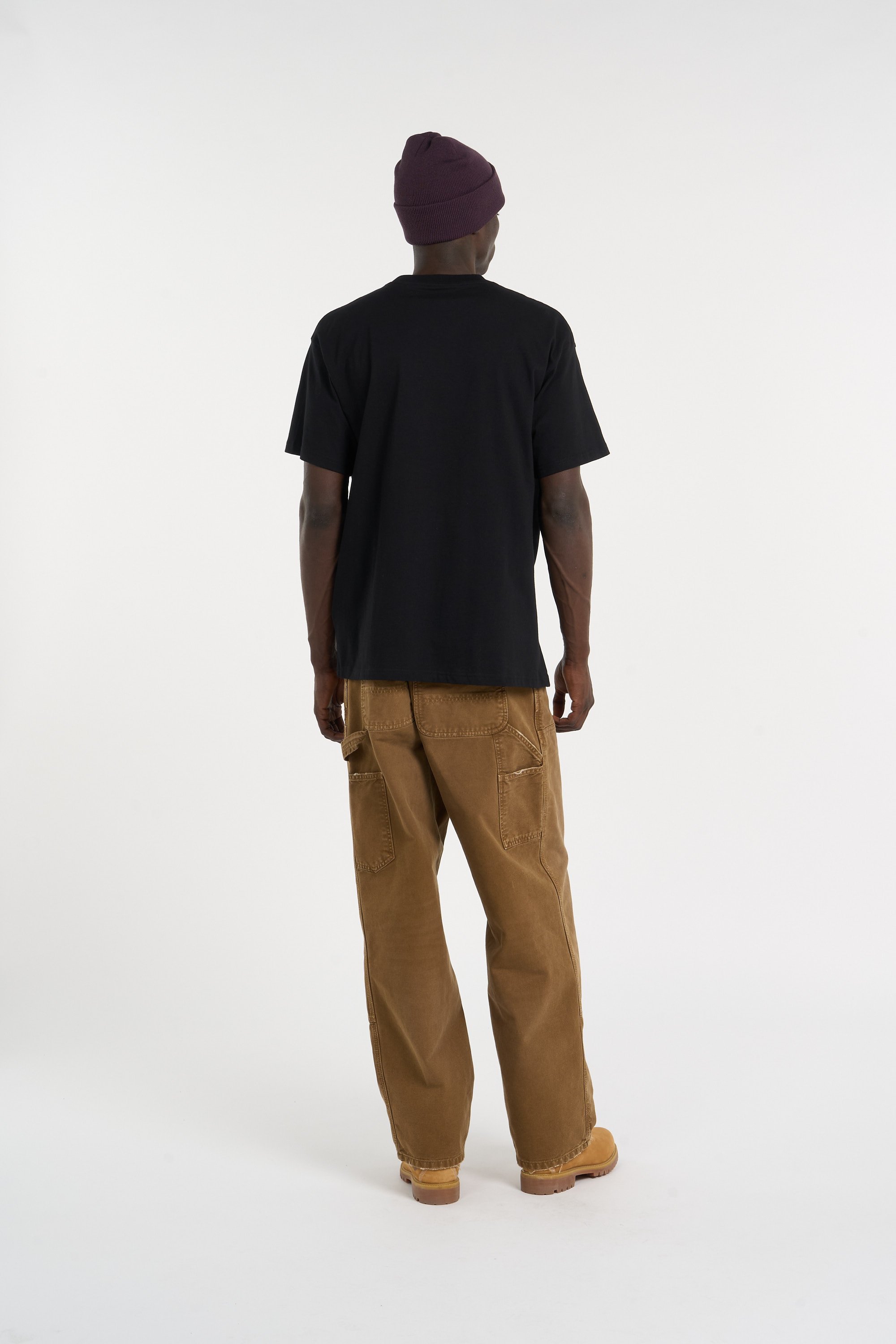 Printed cotton T-shirt | Black CARHARTT WIP Men