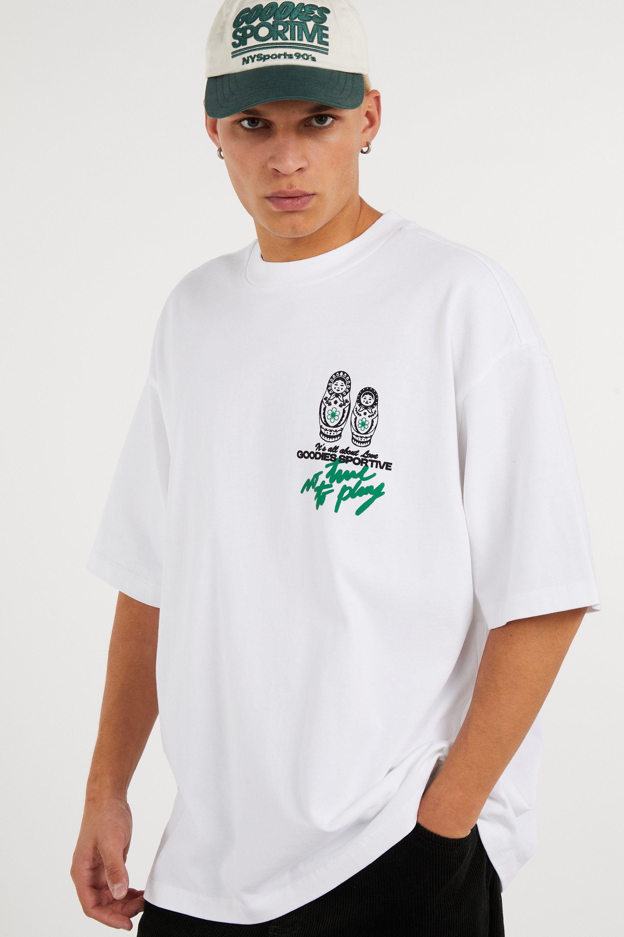 T-shirt | Blanc GOODIES SPORTIVE Homme
