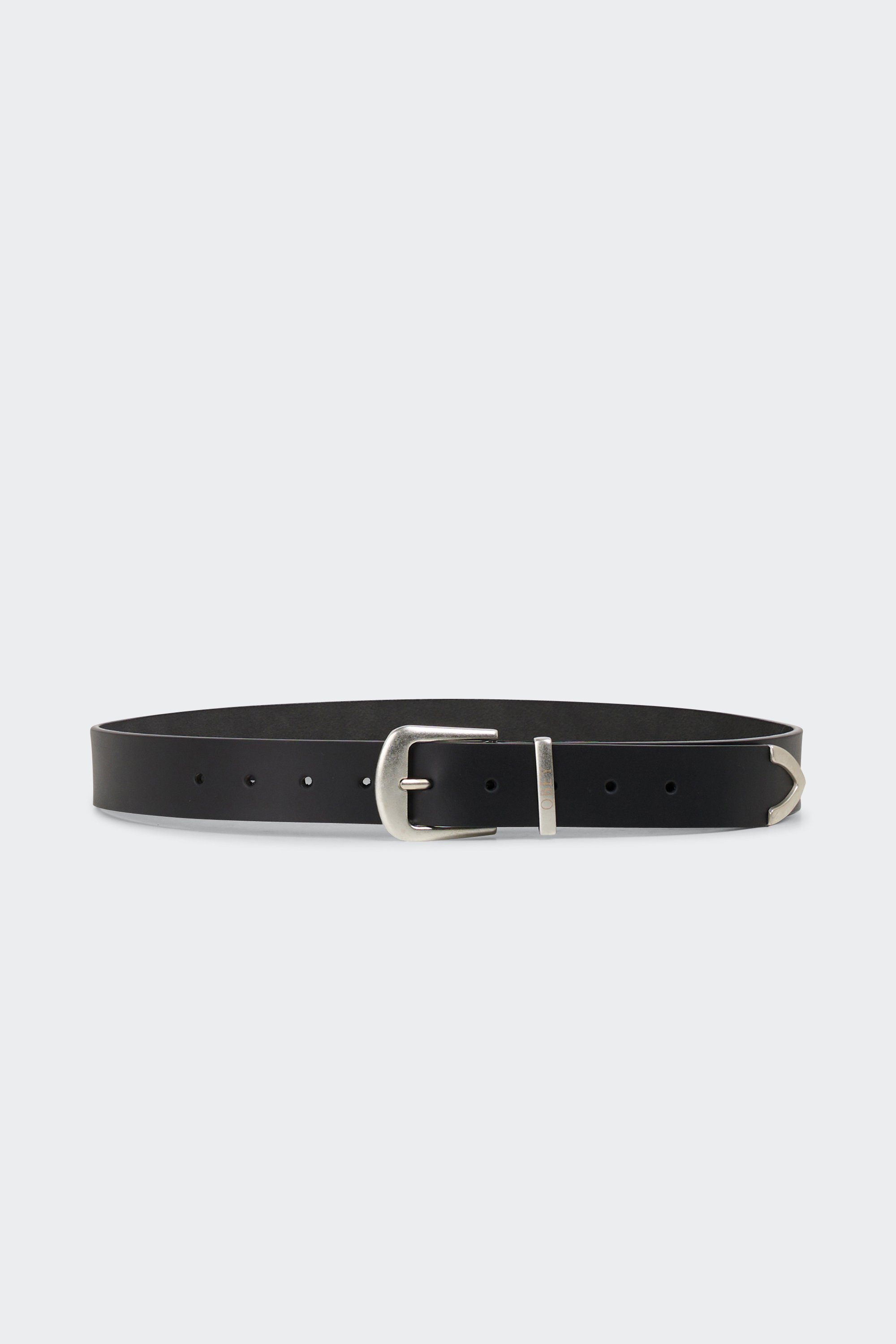 Belt Leather belt Black Obey Men Library-urShops