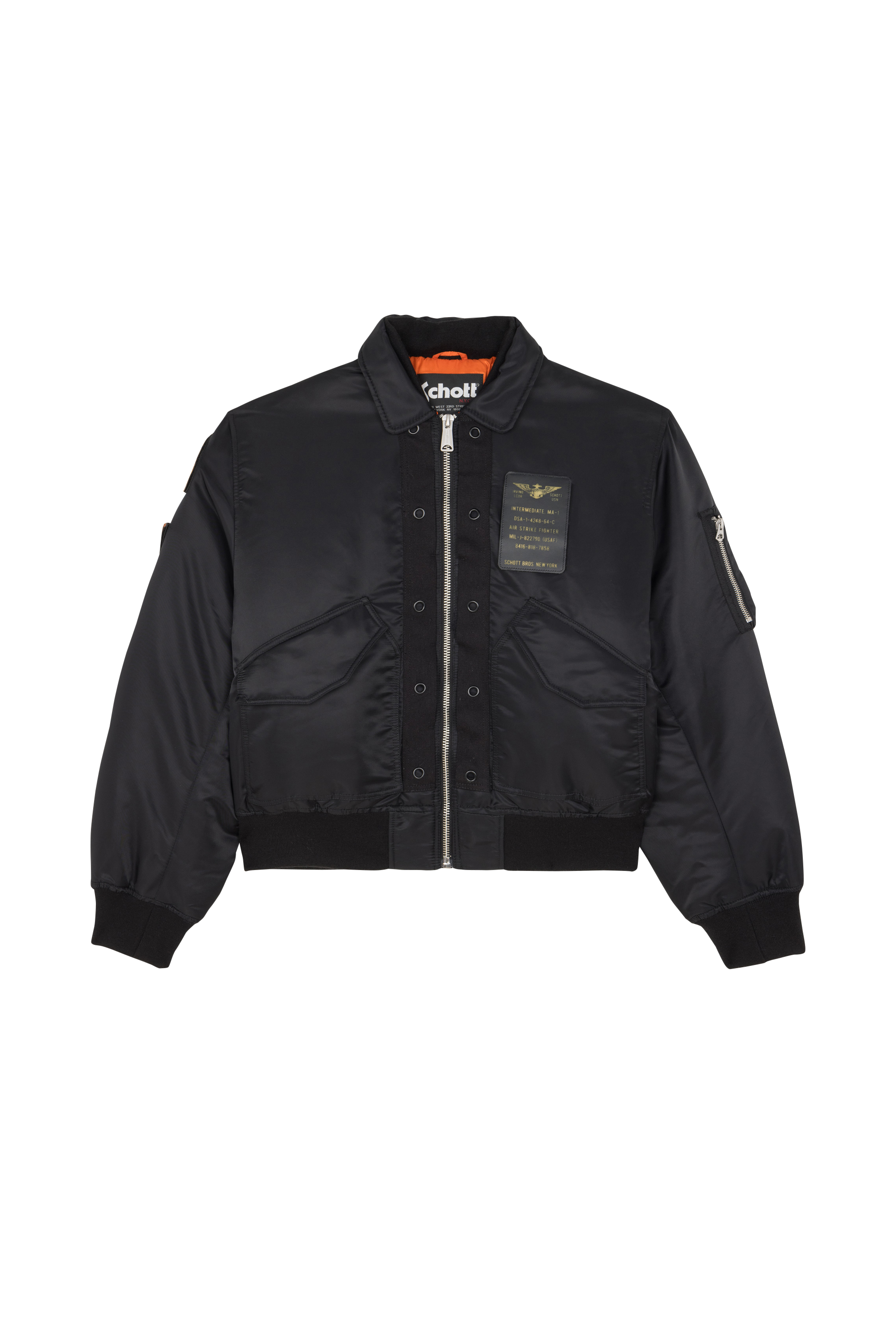 Bomber SCHOTT Noir
