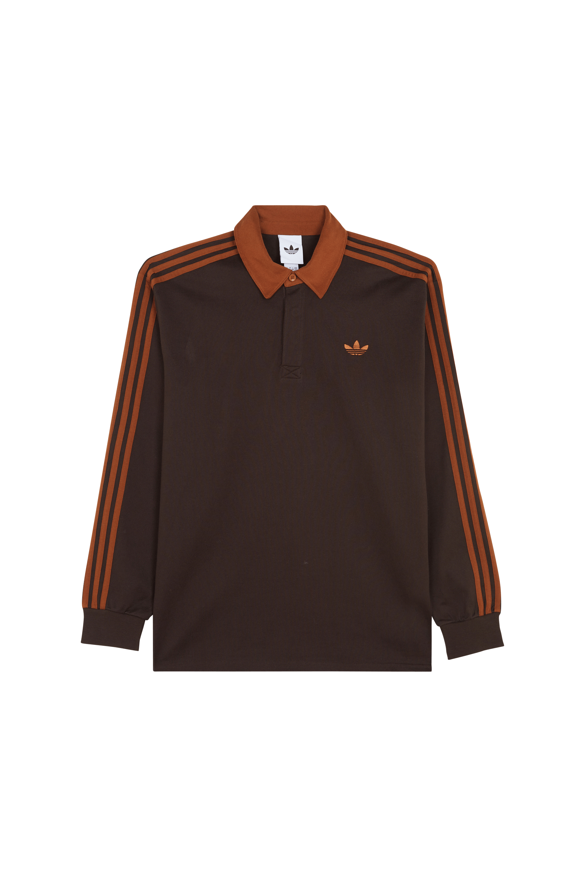 Cotton polo shirt ADIDAS Brown