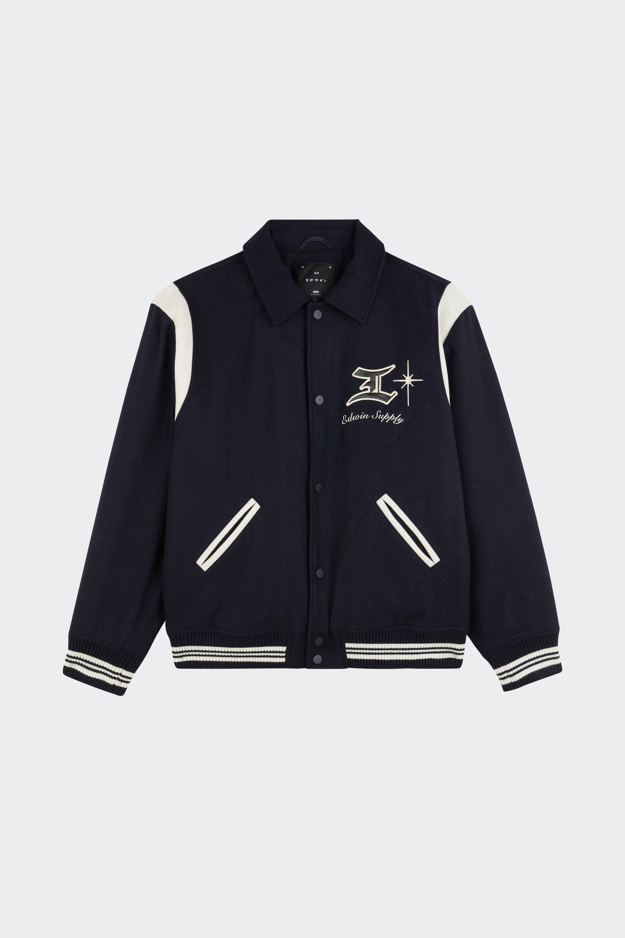 Bomber jacket | Blue by EDWIN Bomber jacket Blue