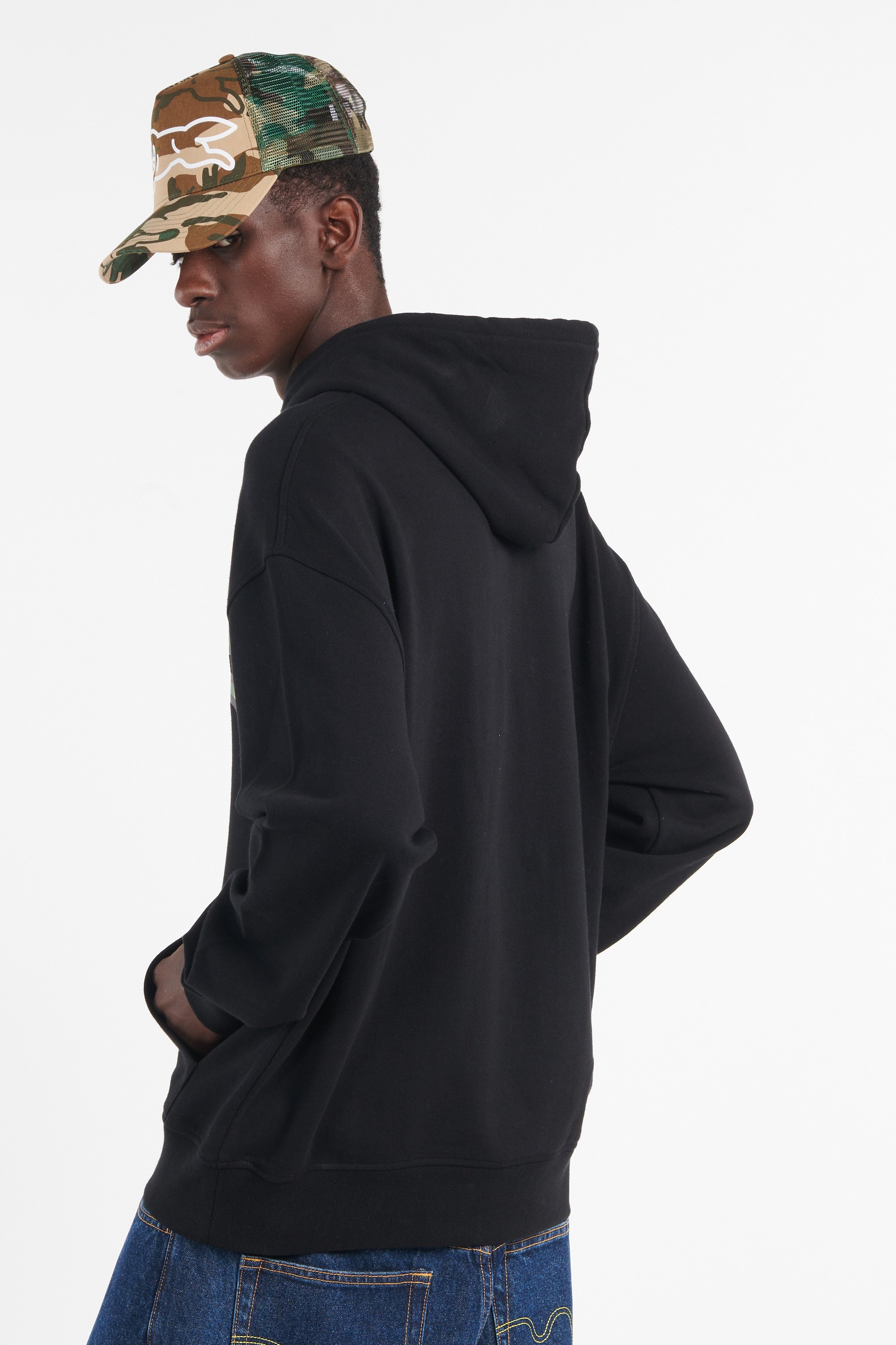 Hoodie | Black ICE CREAM Men