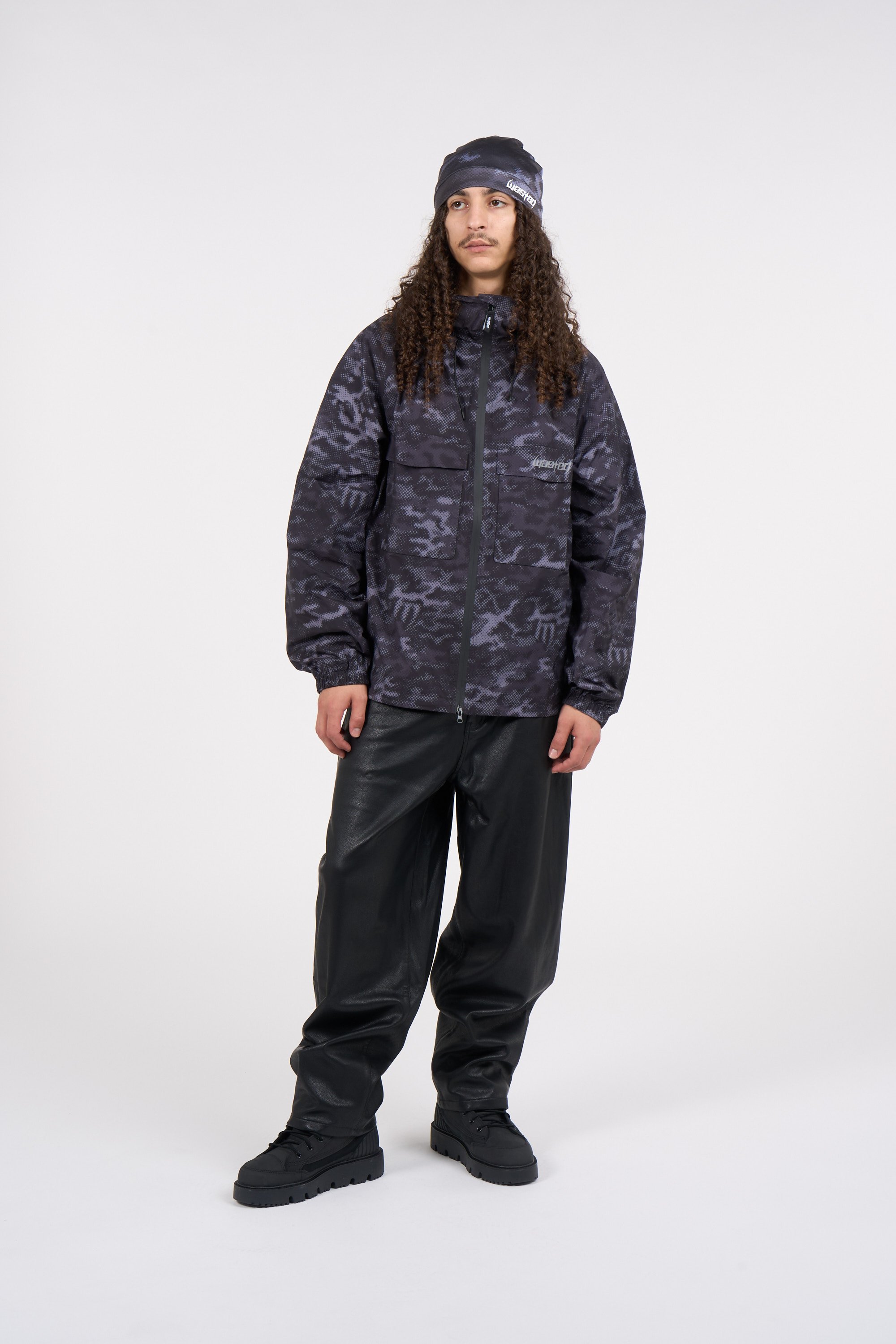 Coupe-vent WASTED Noir