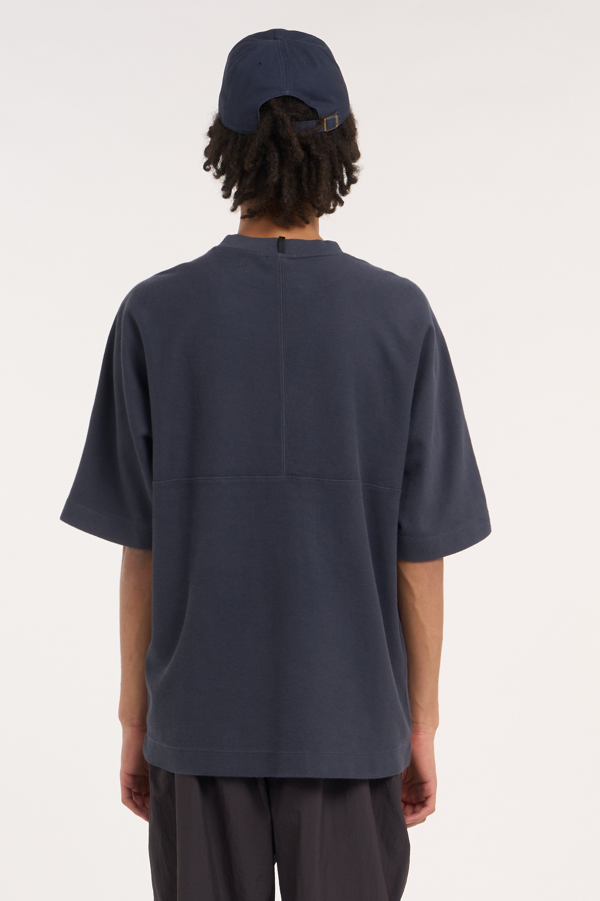 Regular-fit round-neck cotton T-shirt | Grey OAKLEY Men