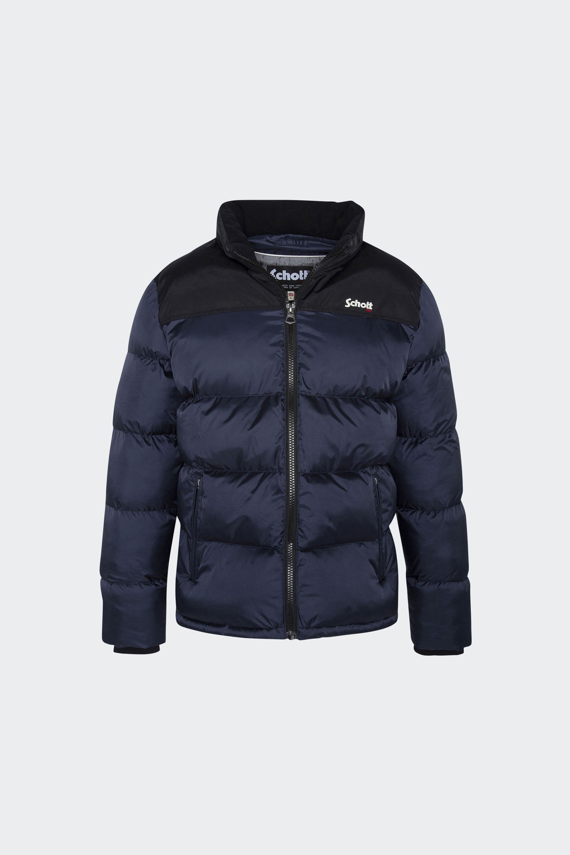 Puffer Jacket | Blue by SCHOTT Puffer Jacket Blue