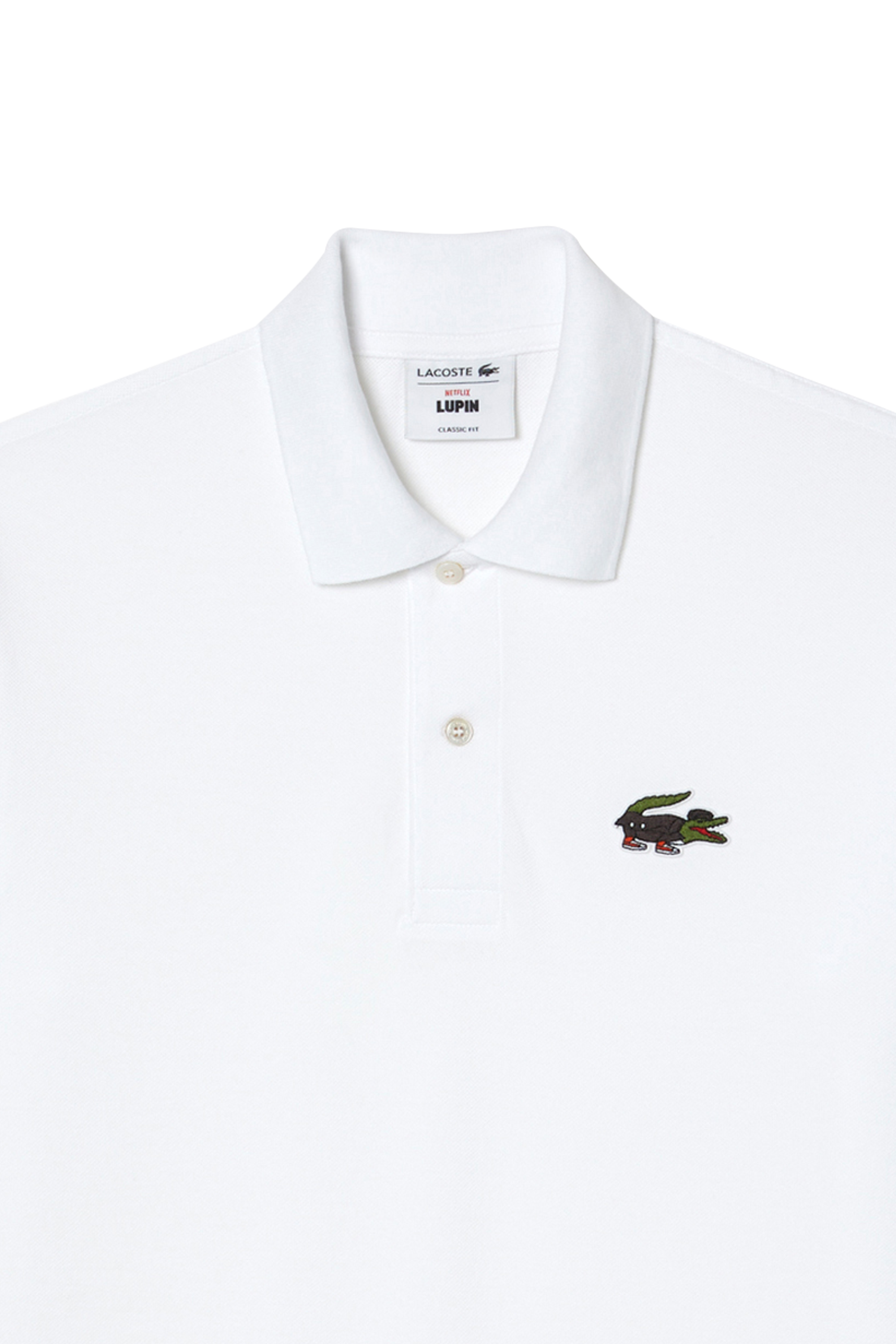 polo LACOSTE Blanc