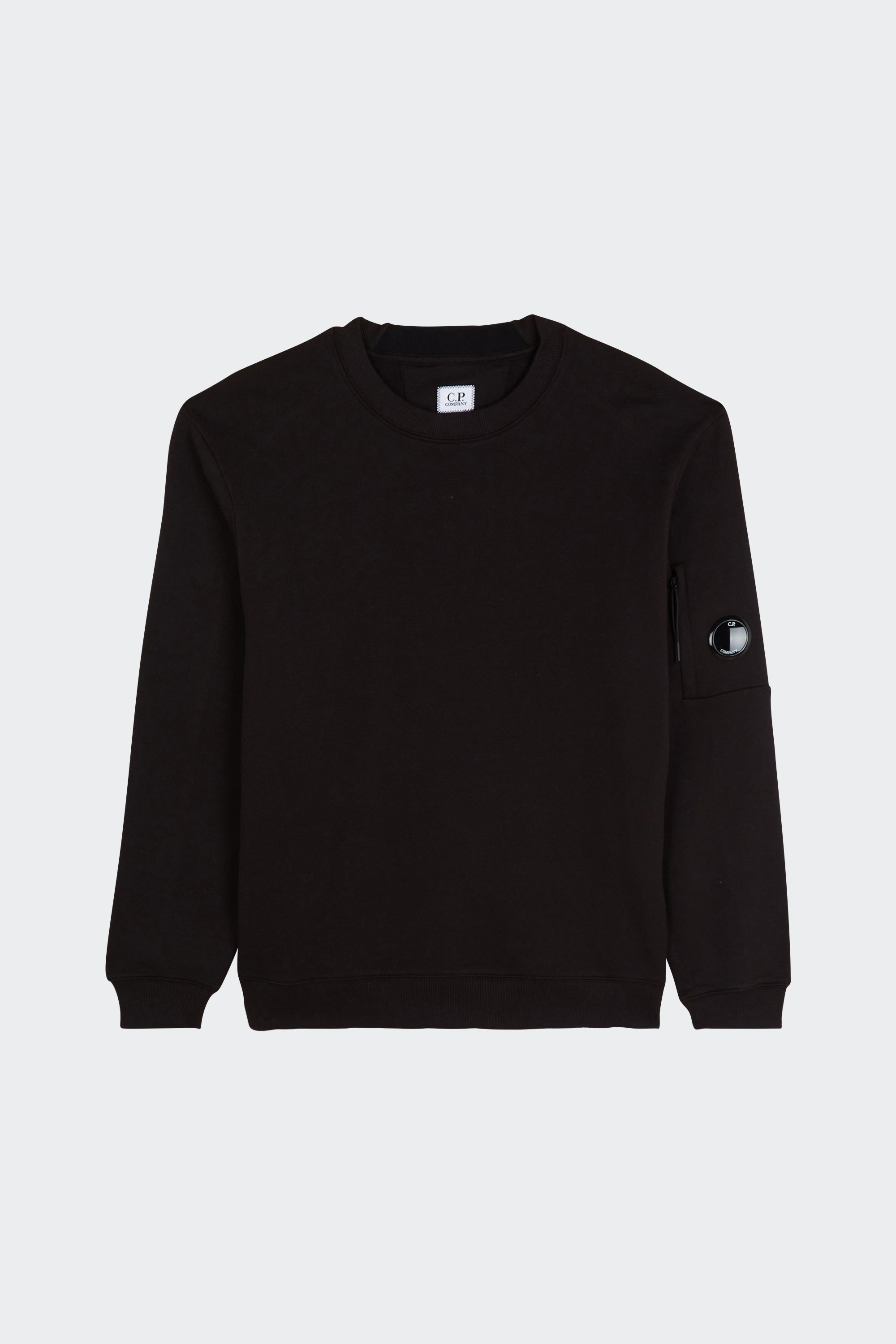 sweatshirt | Black by C.P. COMPANY sweatshirt Black