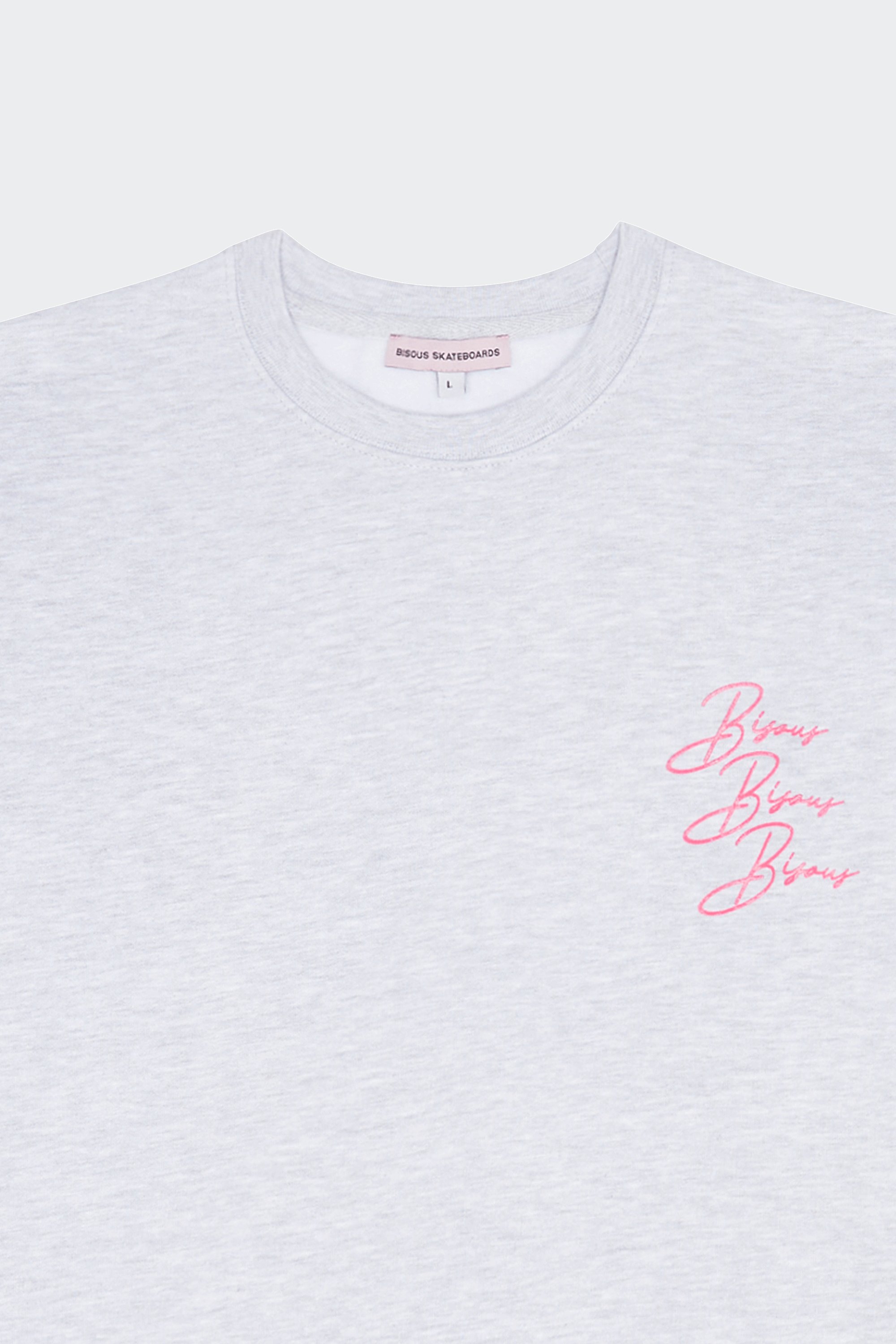 sweatshirt | Grey by BISOUS SKATEBOARDS sweatshirt Grey