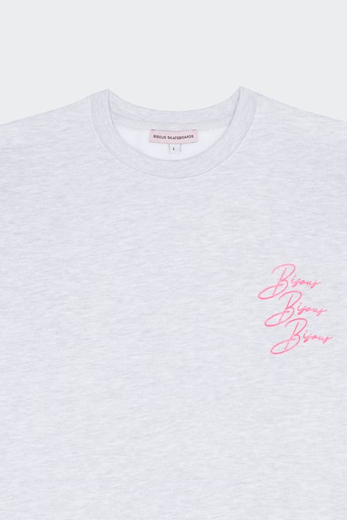 BISOUS SKATEBOARDS Sweatshirt Gris