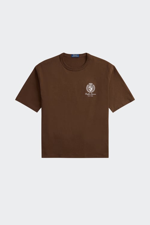 Polo - T-shirt - Taille L Marron