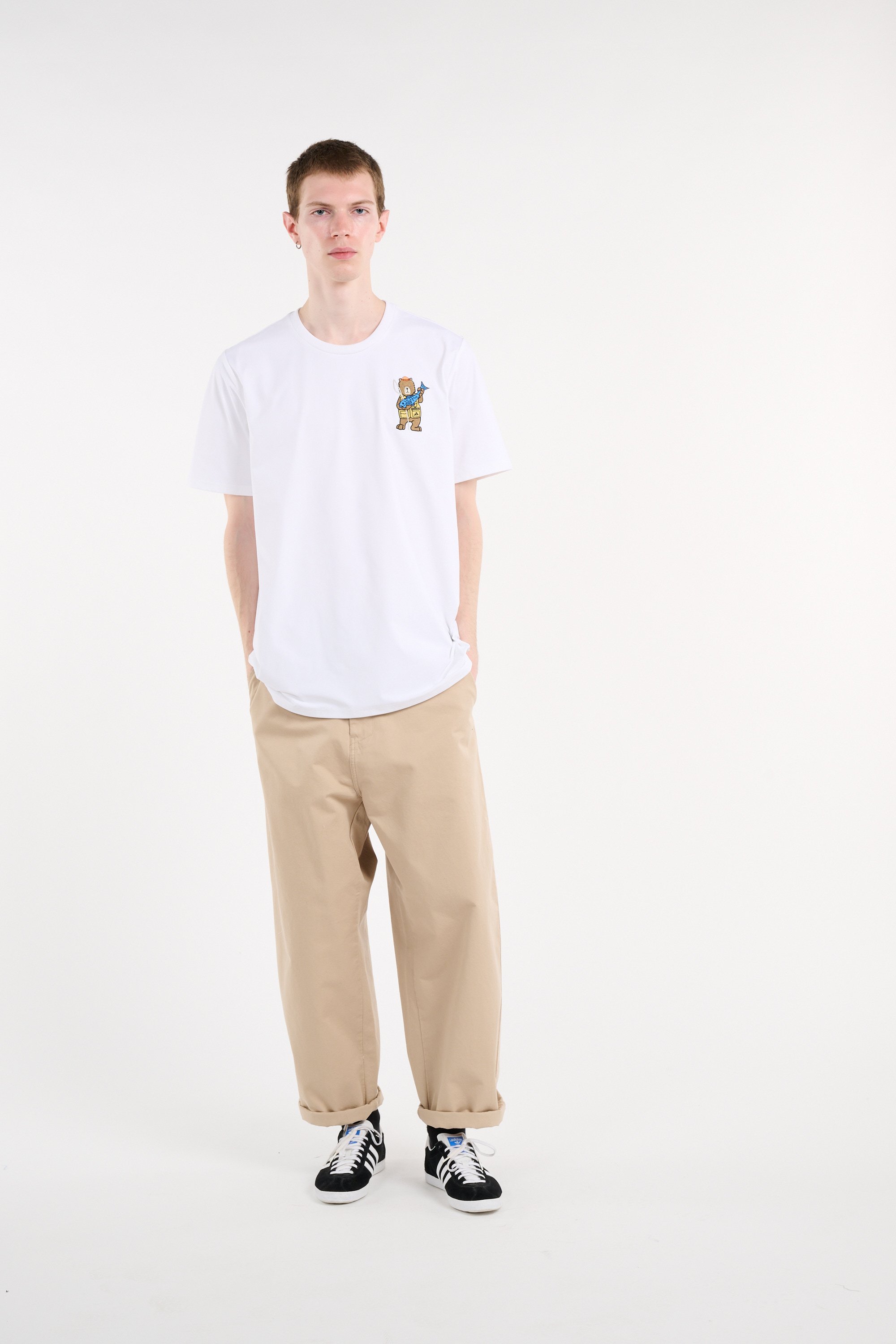 T-shirt ADIDAS Blanc