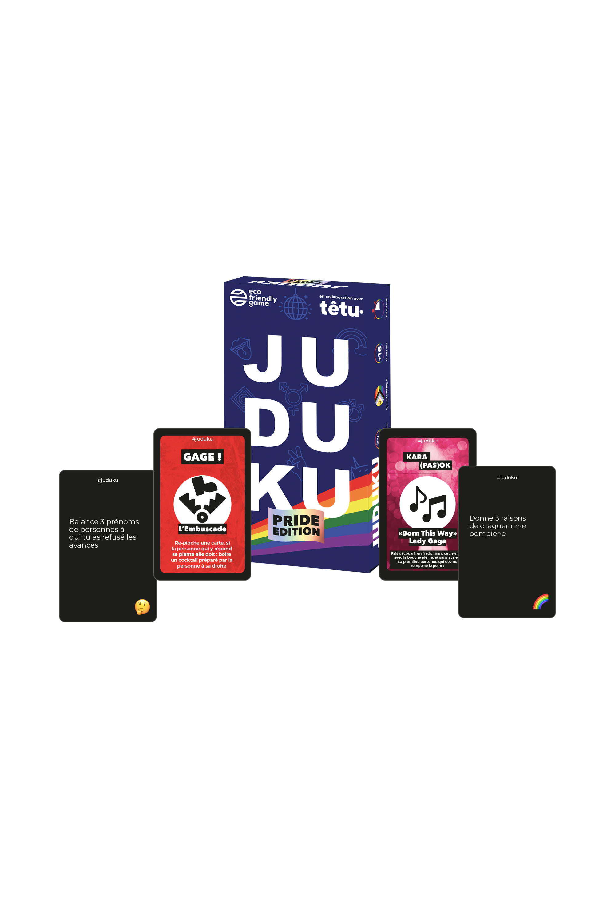 Jeu de cartes Multicolore