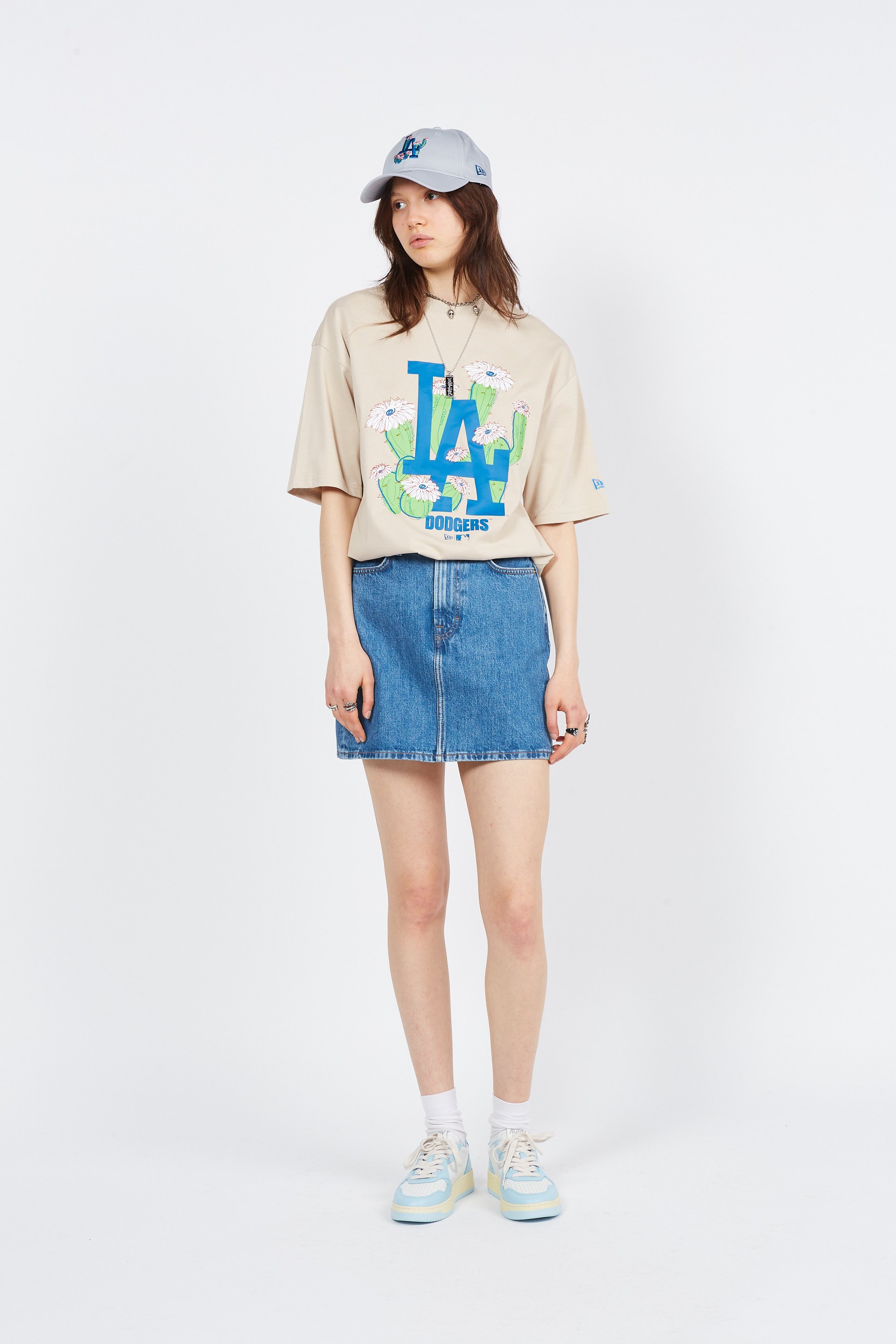 T-shirt  NEW ERA Beige