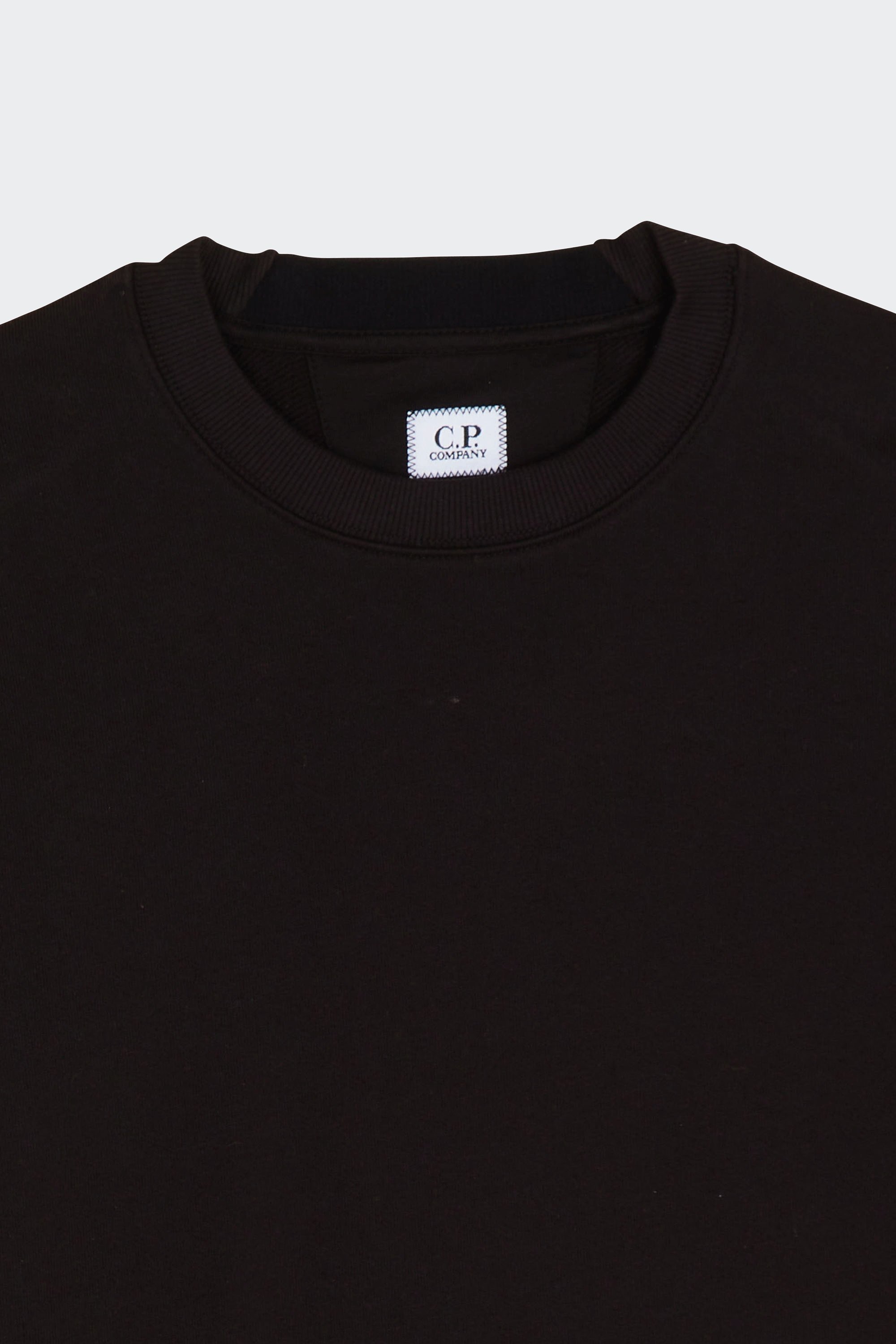 sweatshirt | Black by C.P. COMPANY sweatshirt Black