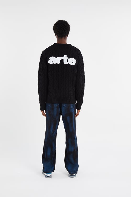 ARTE ANTWERP Pull Noir