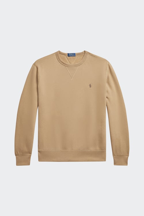 Polo - Sweatshirt - Taille S Beige