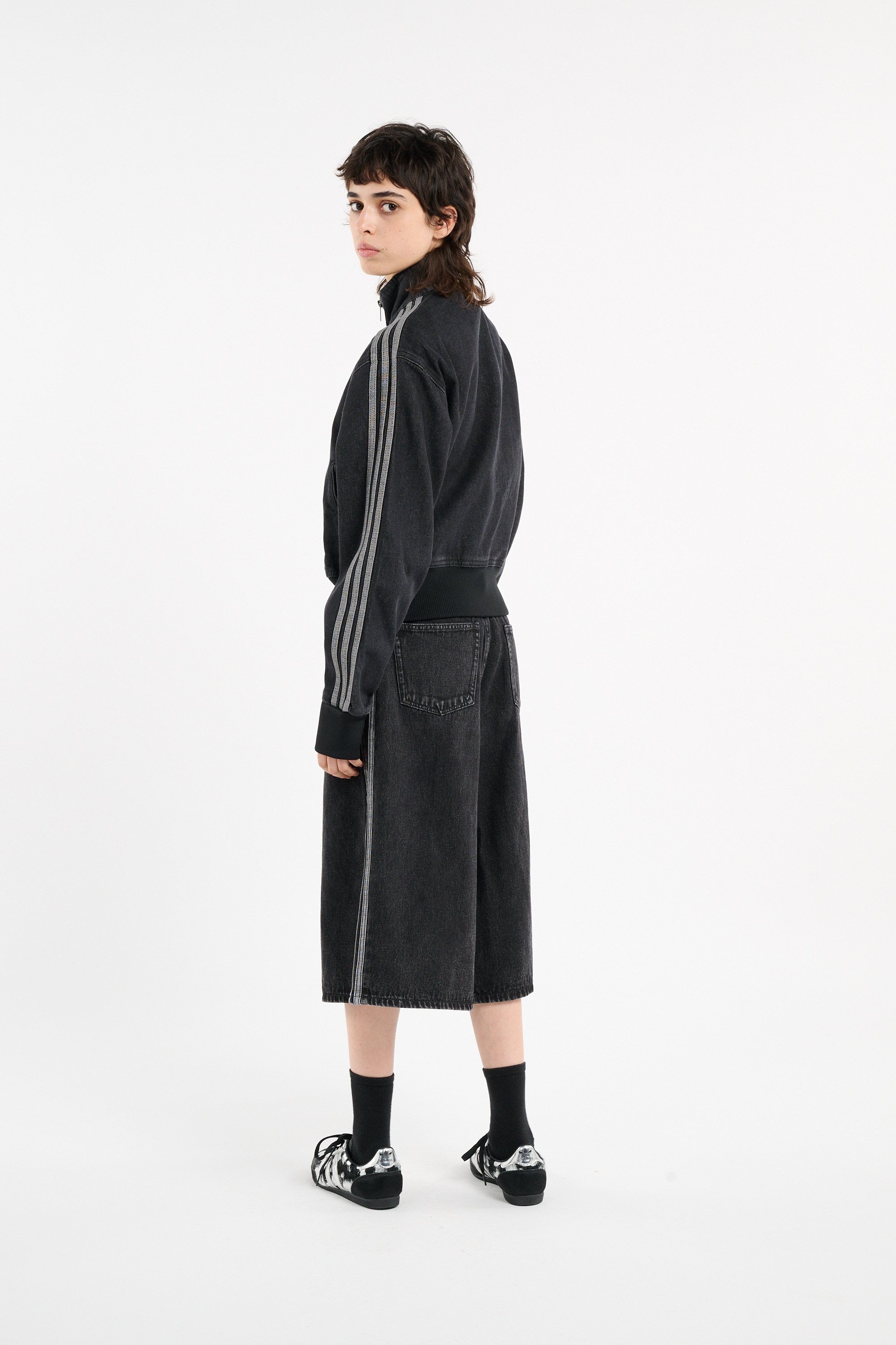 Denim jacket | Black ADIDAS Women