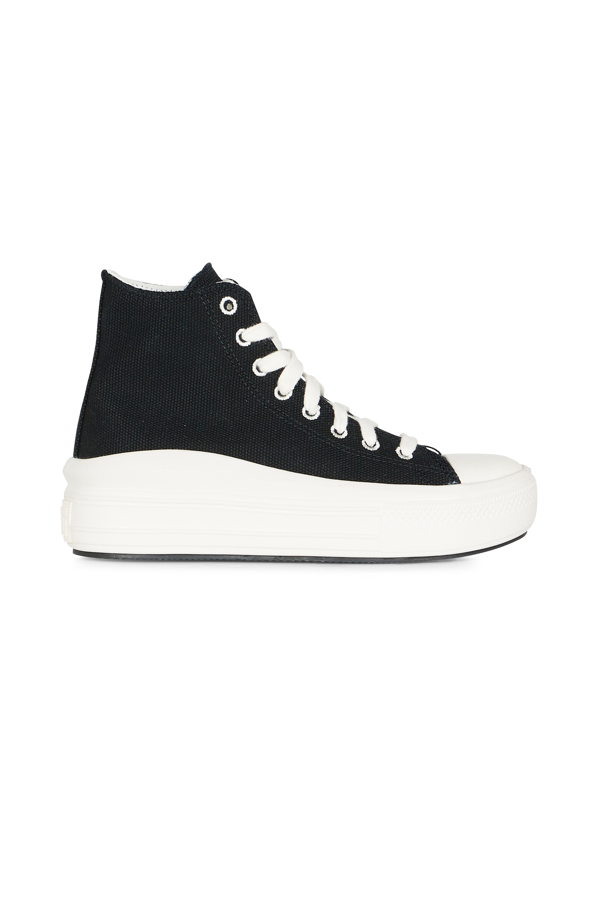 high-top sneakers Black