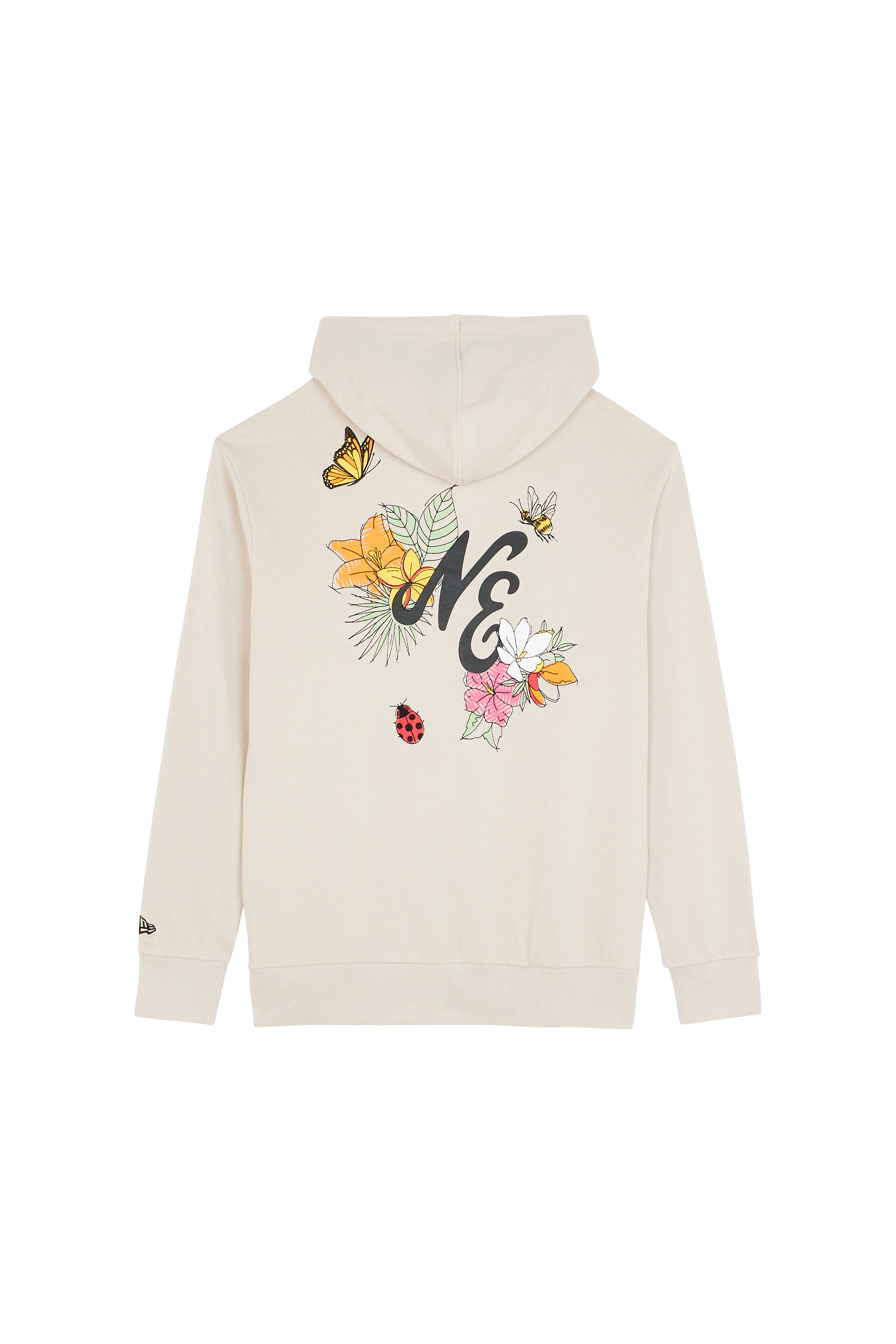 Hoodie NEW ERA Beige