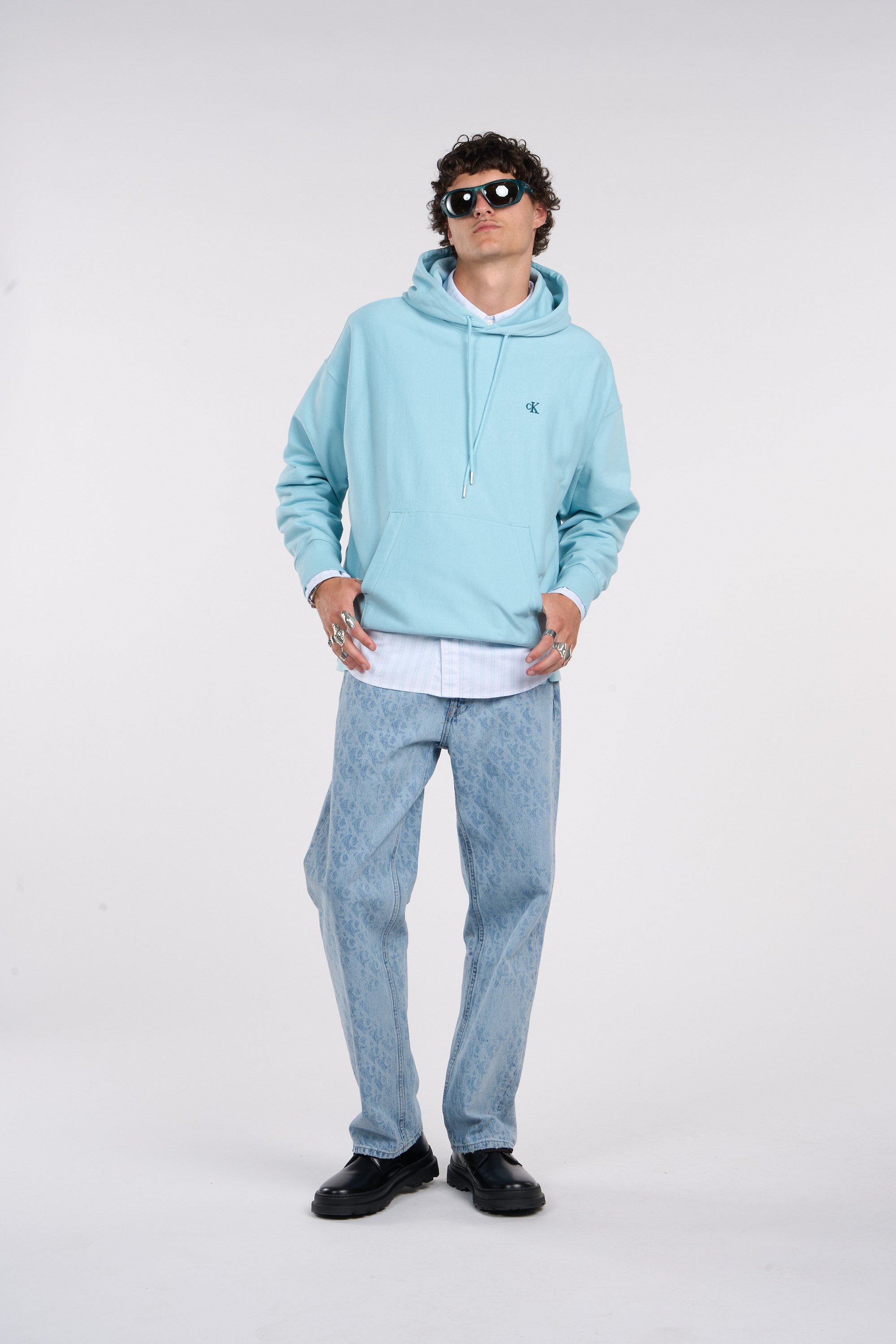 Hoodie CALVIN KLEIN Bleu