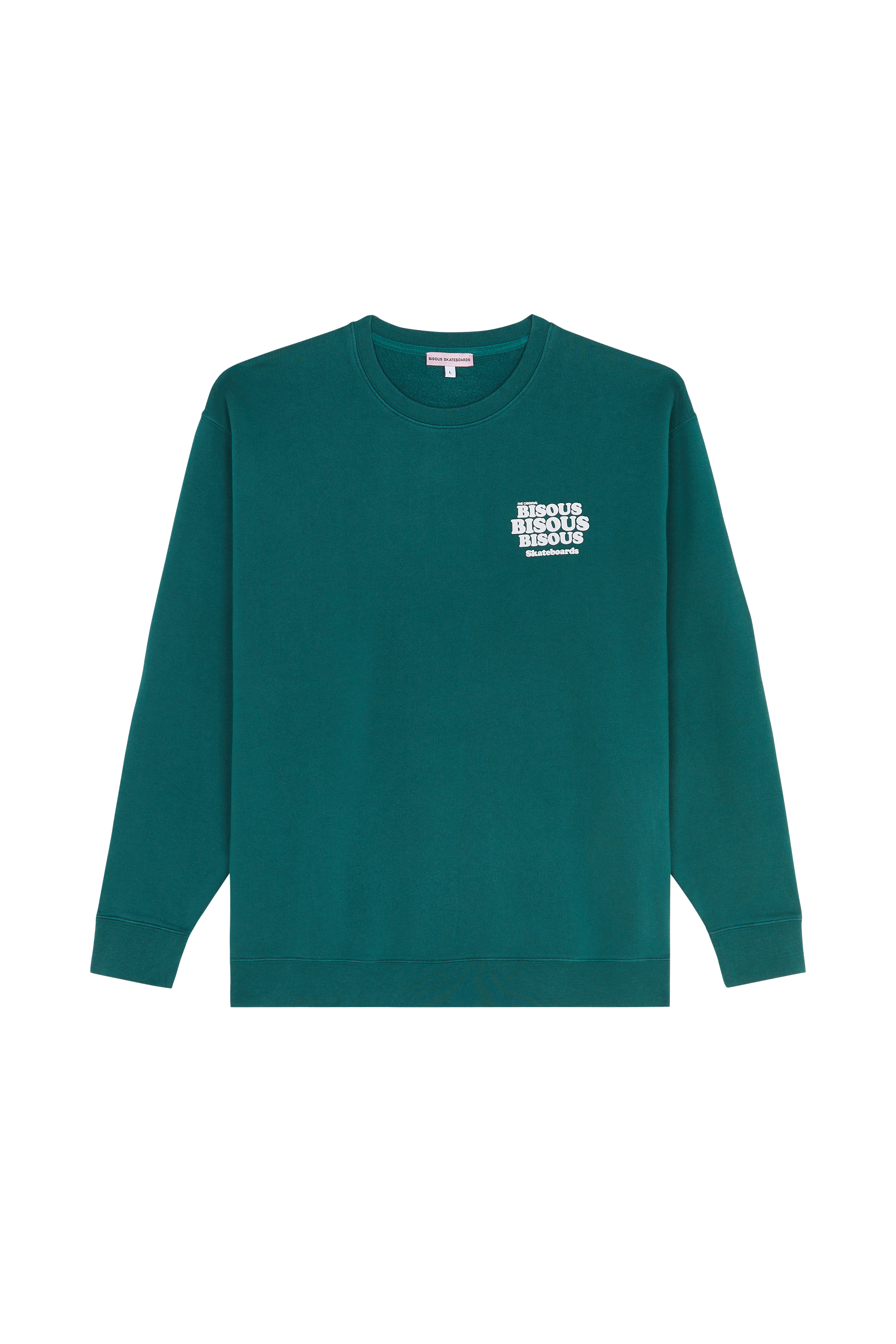 sweatshirt BISOUS SKATEBOARDS Green