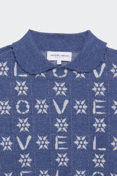 MAISON LABICHE Pull Bleu