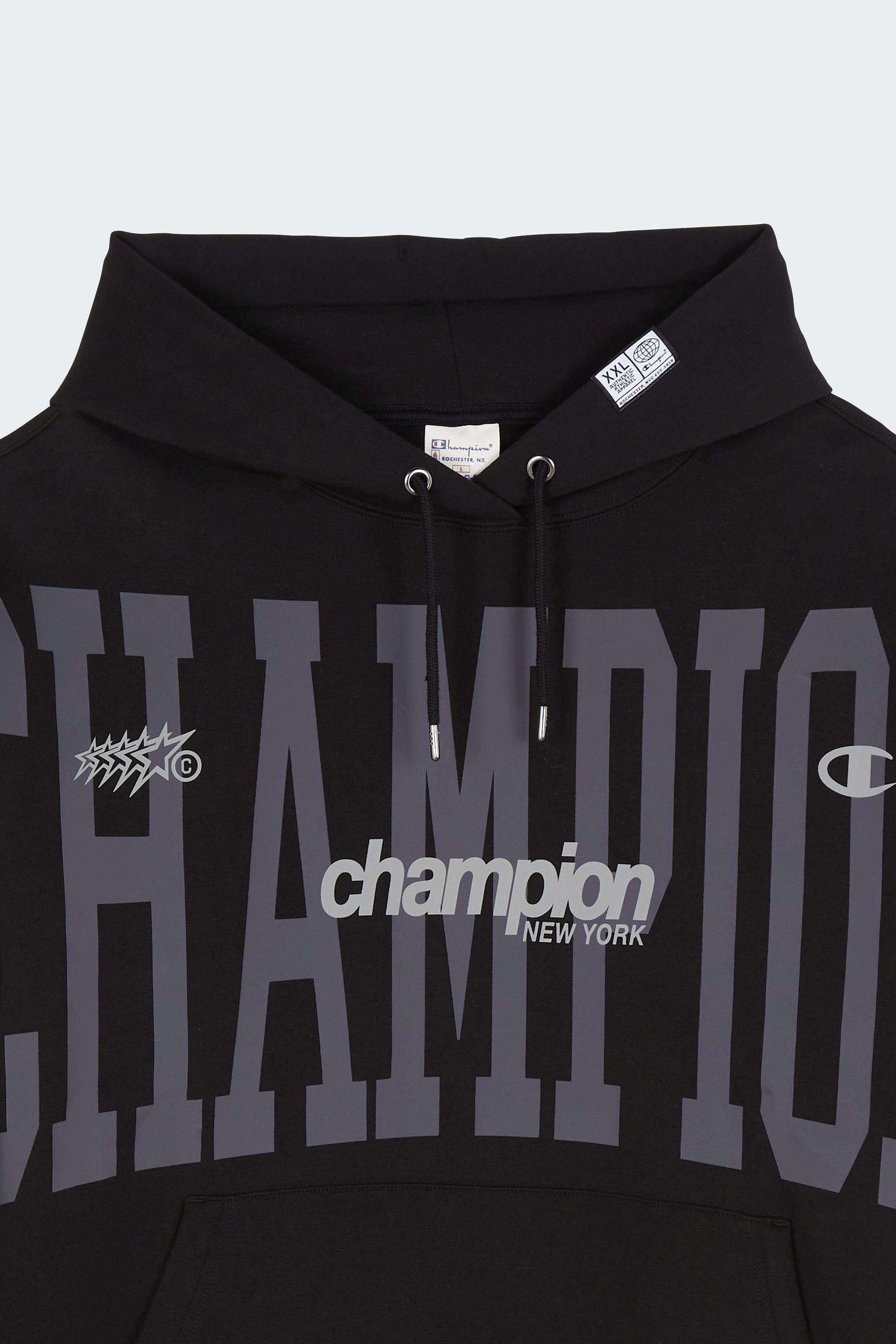 Hoodie | Black by CHAMPION Hoodie Black