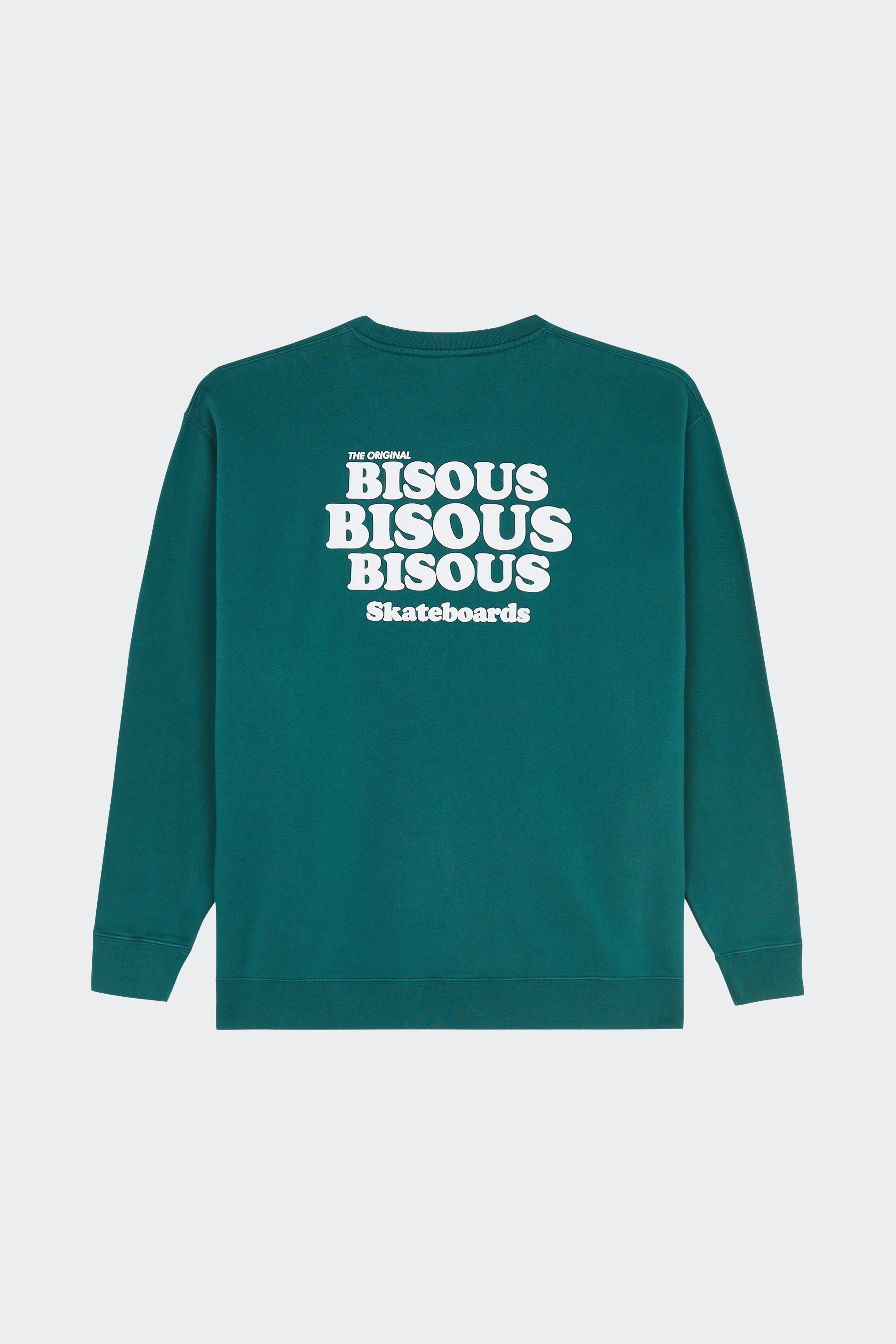 sweatshirt | Green by BISOUS SKATEBOARDS sweatshirt Green