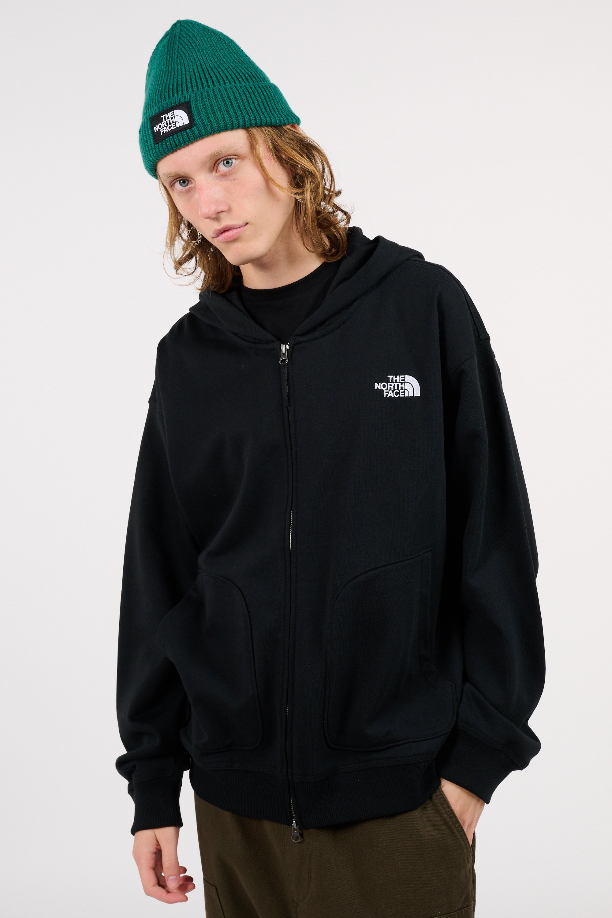 Hoodie zippé Noir
