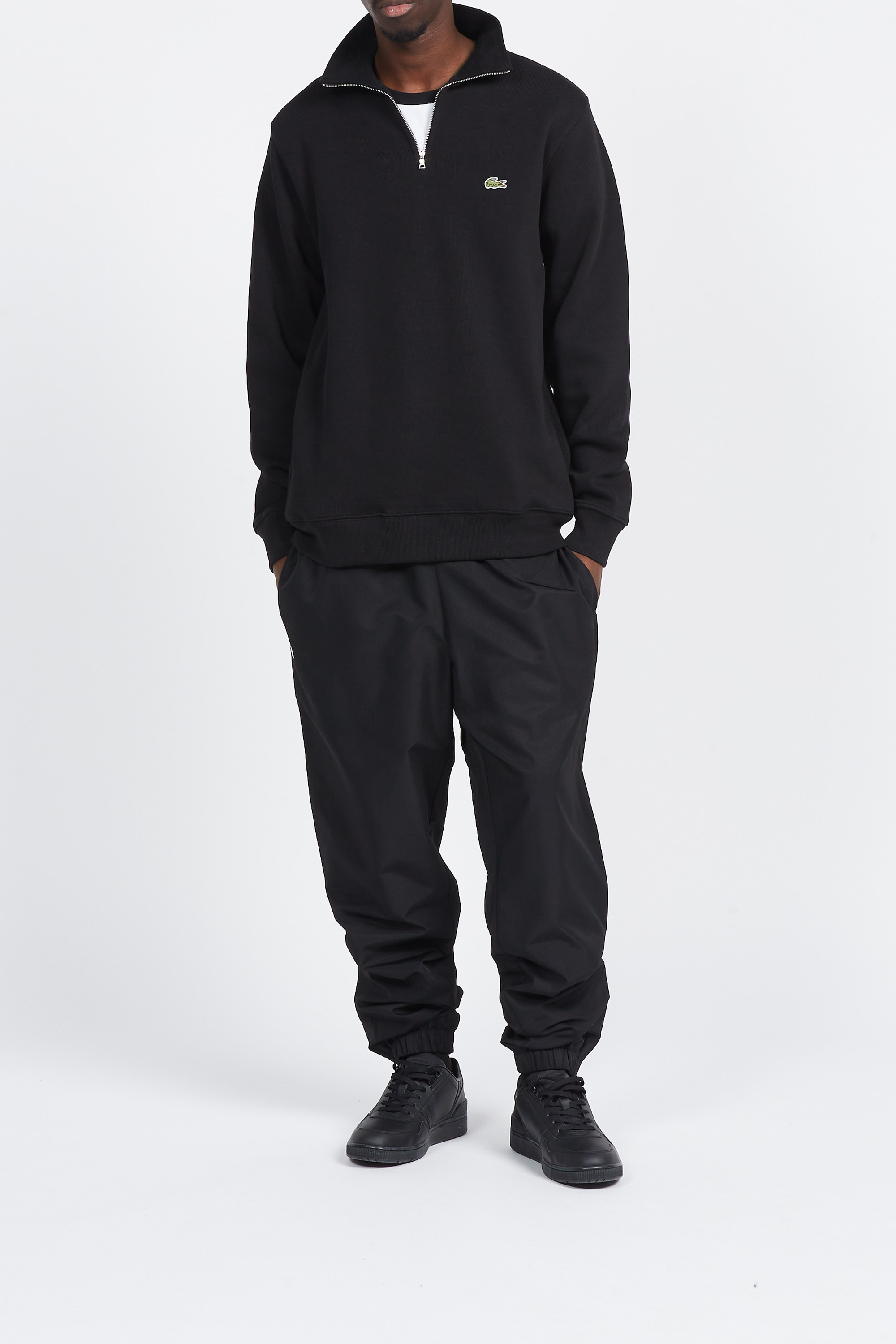 Sweatshirt zippé | Noir LACOSTE Homme