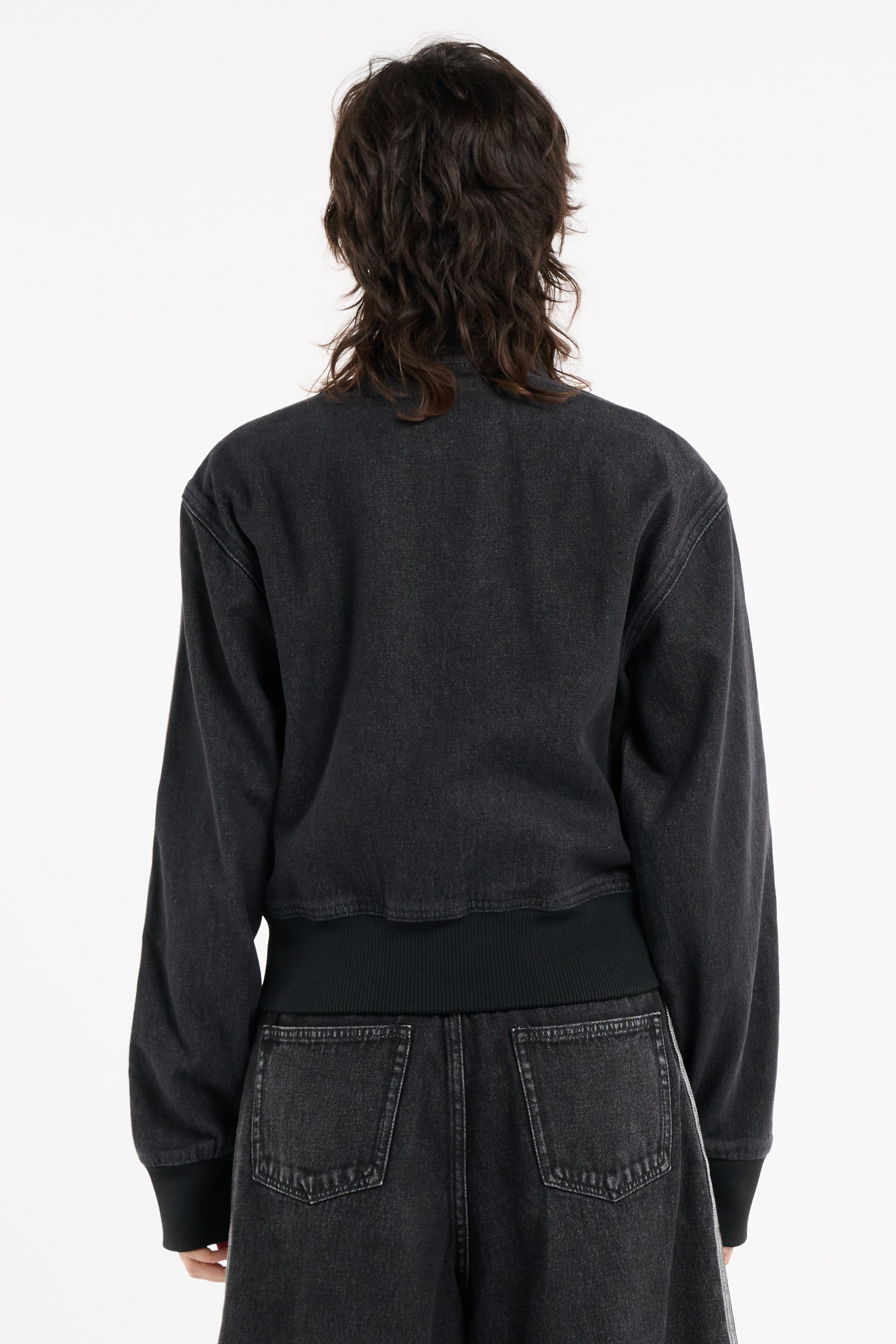 Denim jacket | Black ADIDAS Women