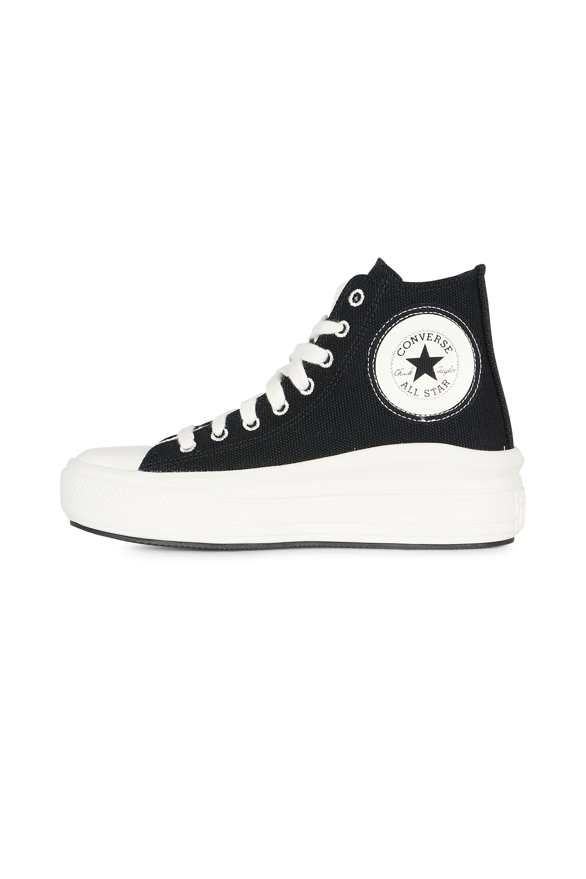 high-top sneakers Black