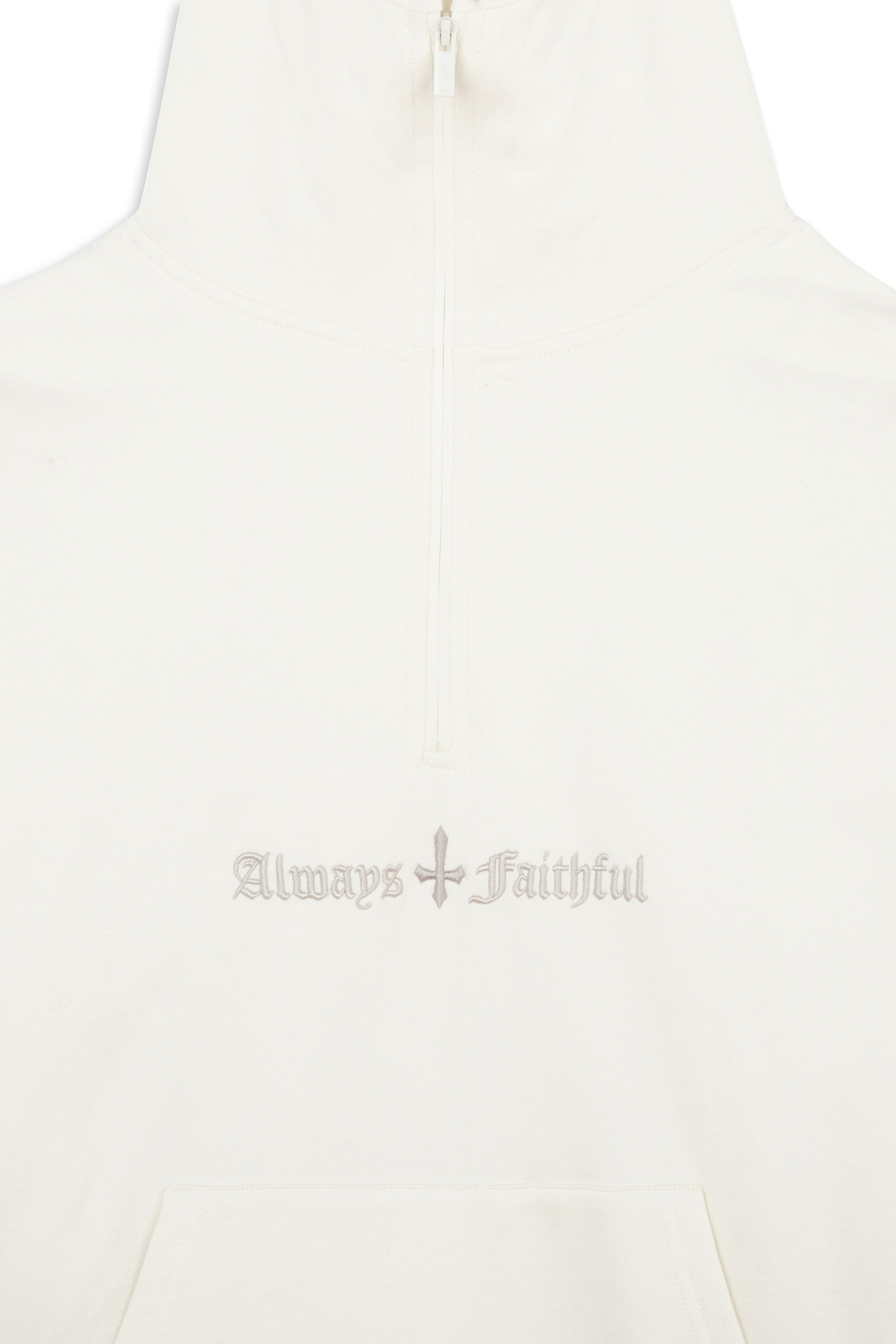 Hoodie zippé Beige
