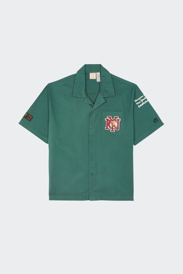 Chemise Vert Champion Homme Fenua environnementShops