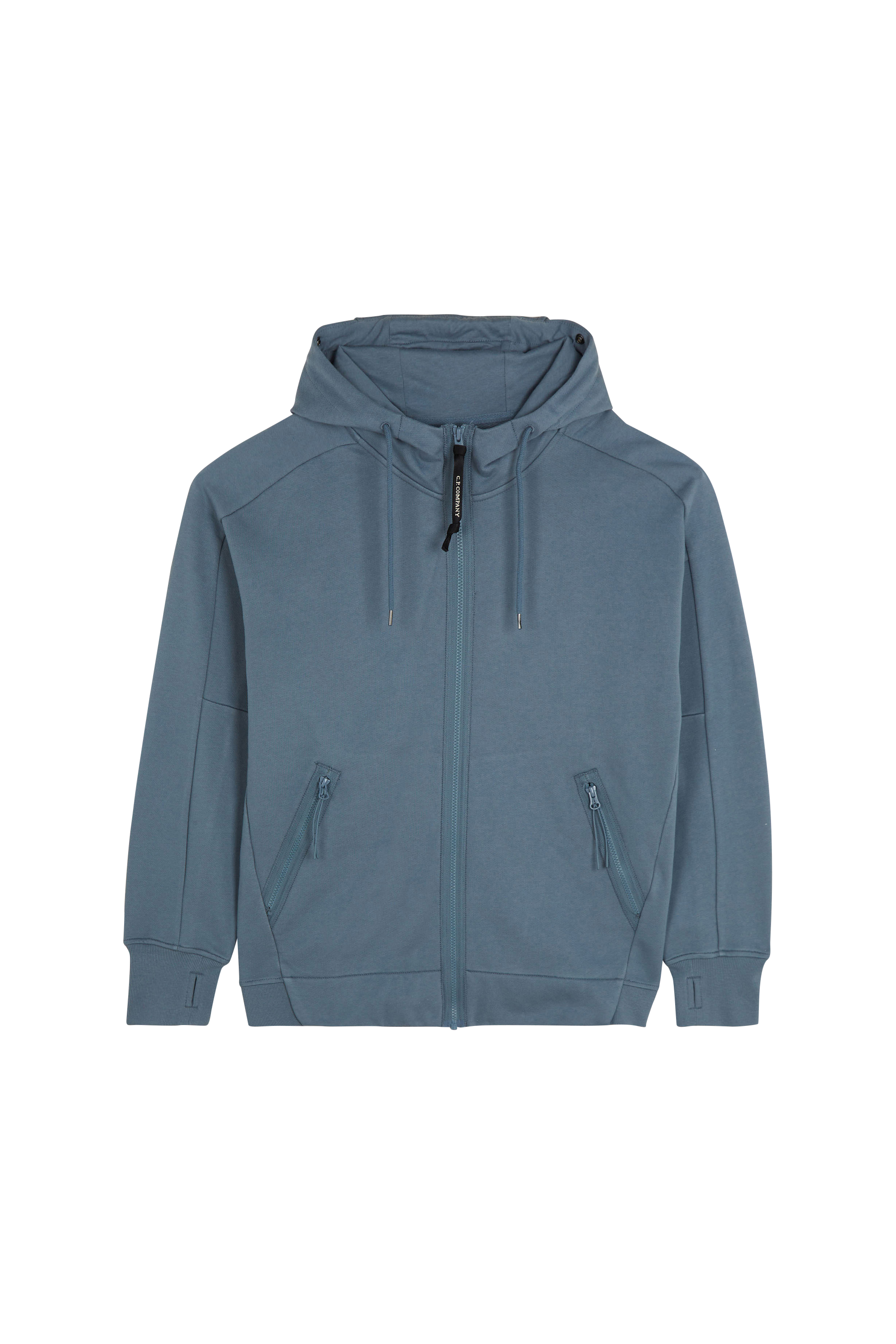 Hoodie zippé Bleu