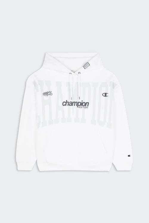 CHAMPION Hoodie Blanc