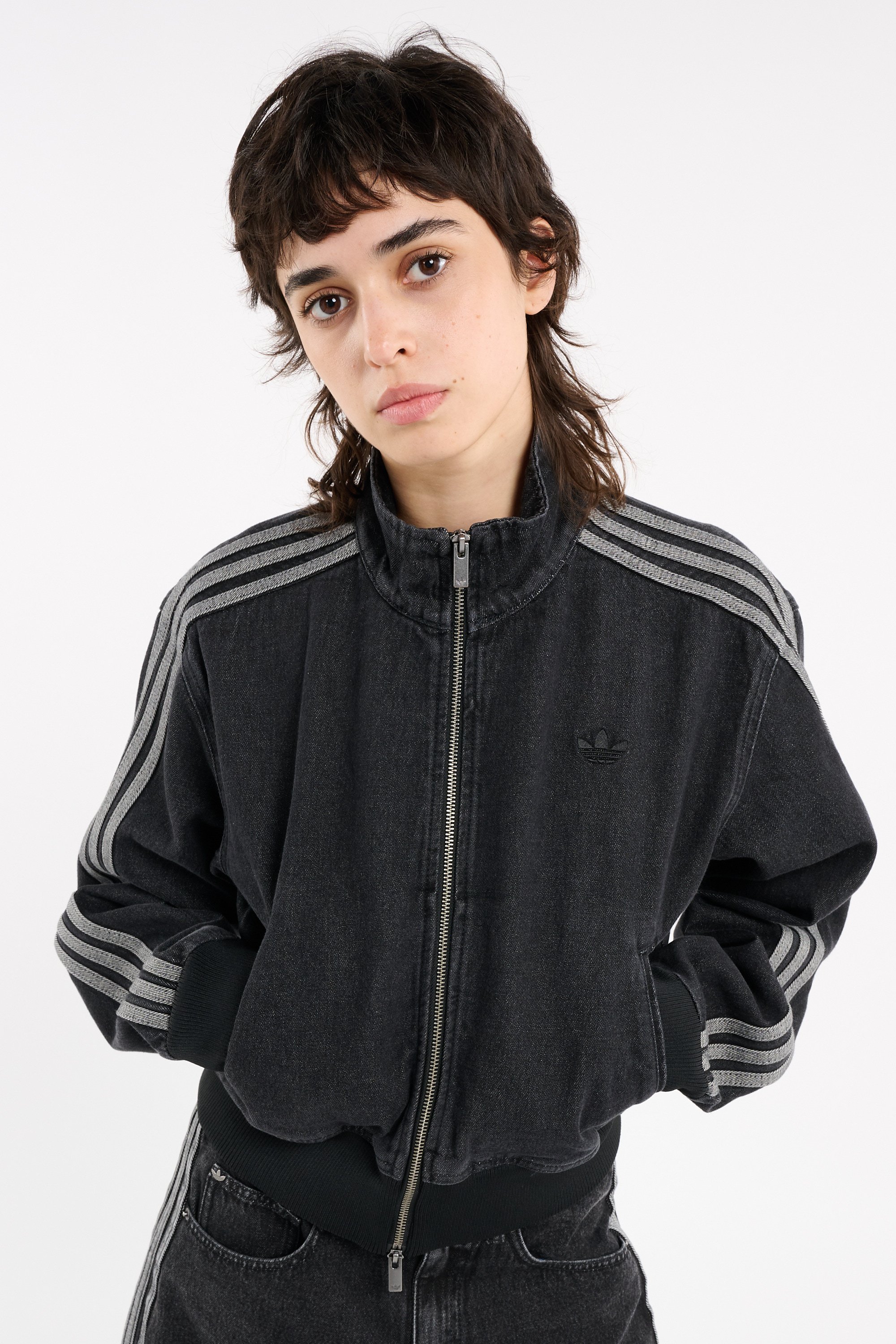 Denim jacket | Black ADIDAS Women