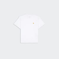 T-shirt W' S/S Chase T-Shirt White / gold