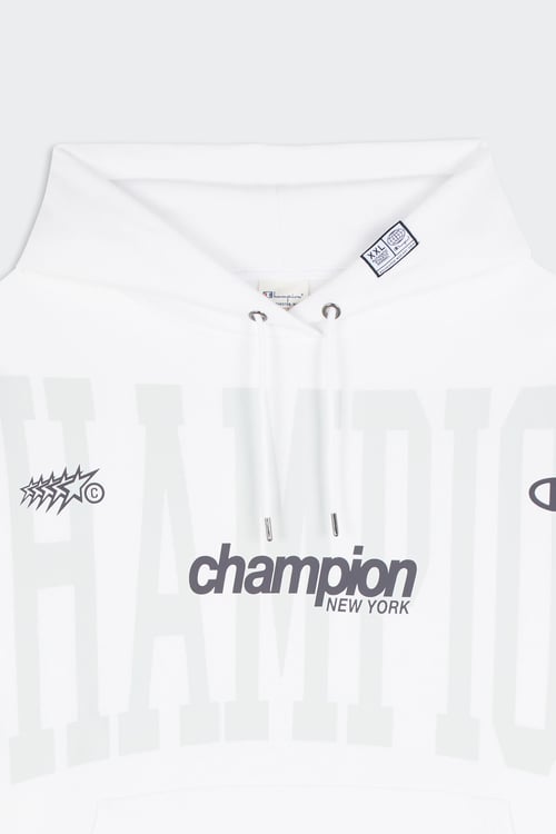 CHAMPION Hoodie Blanc