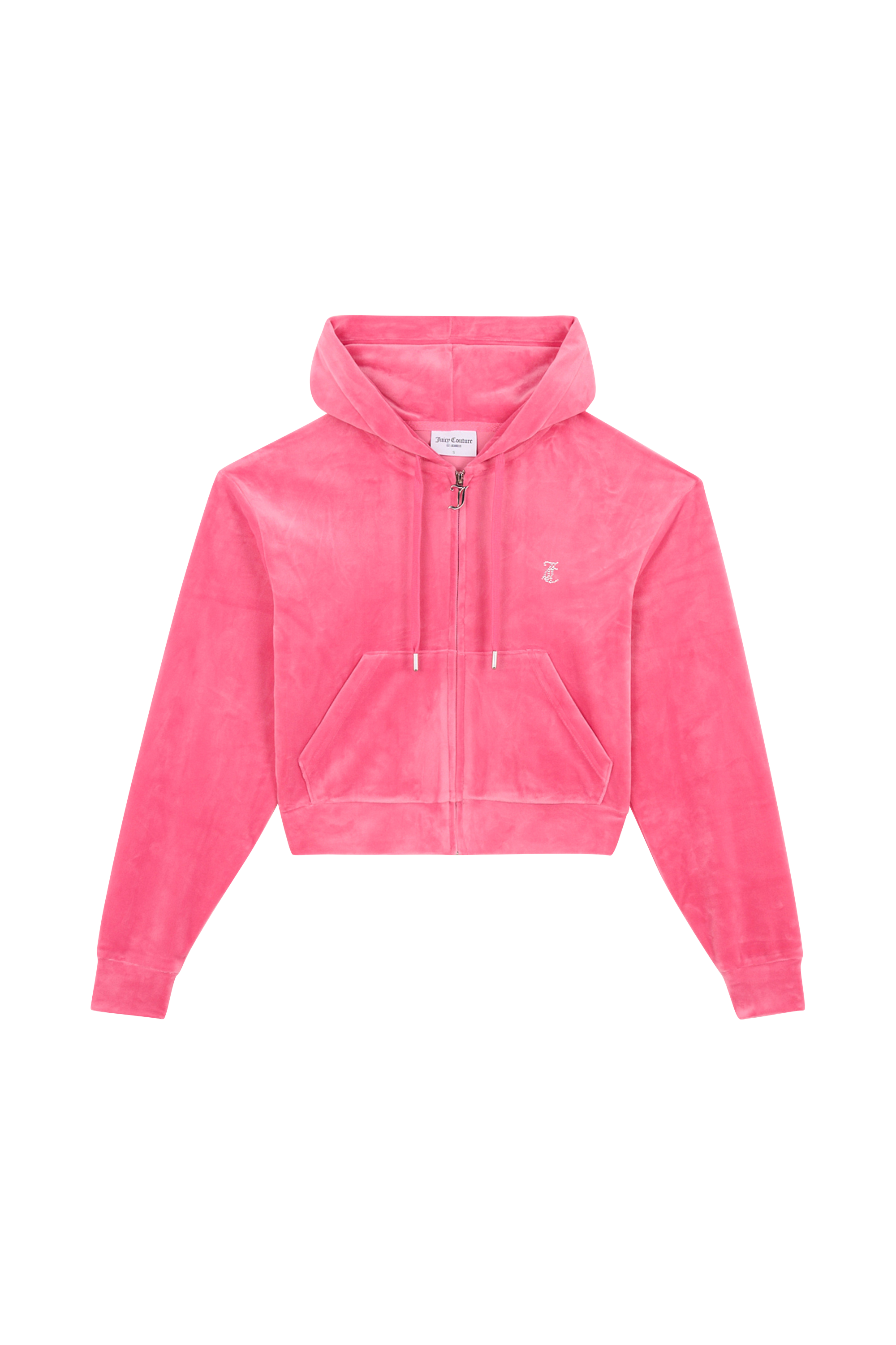 zip-up hoodie Pink