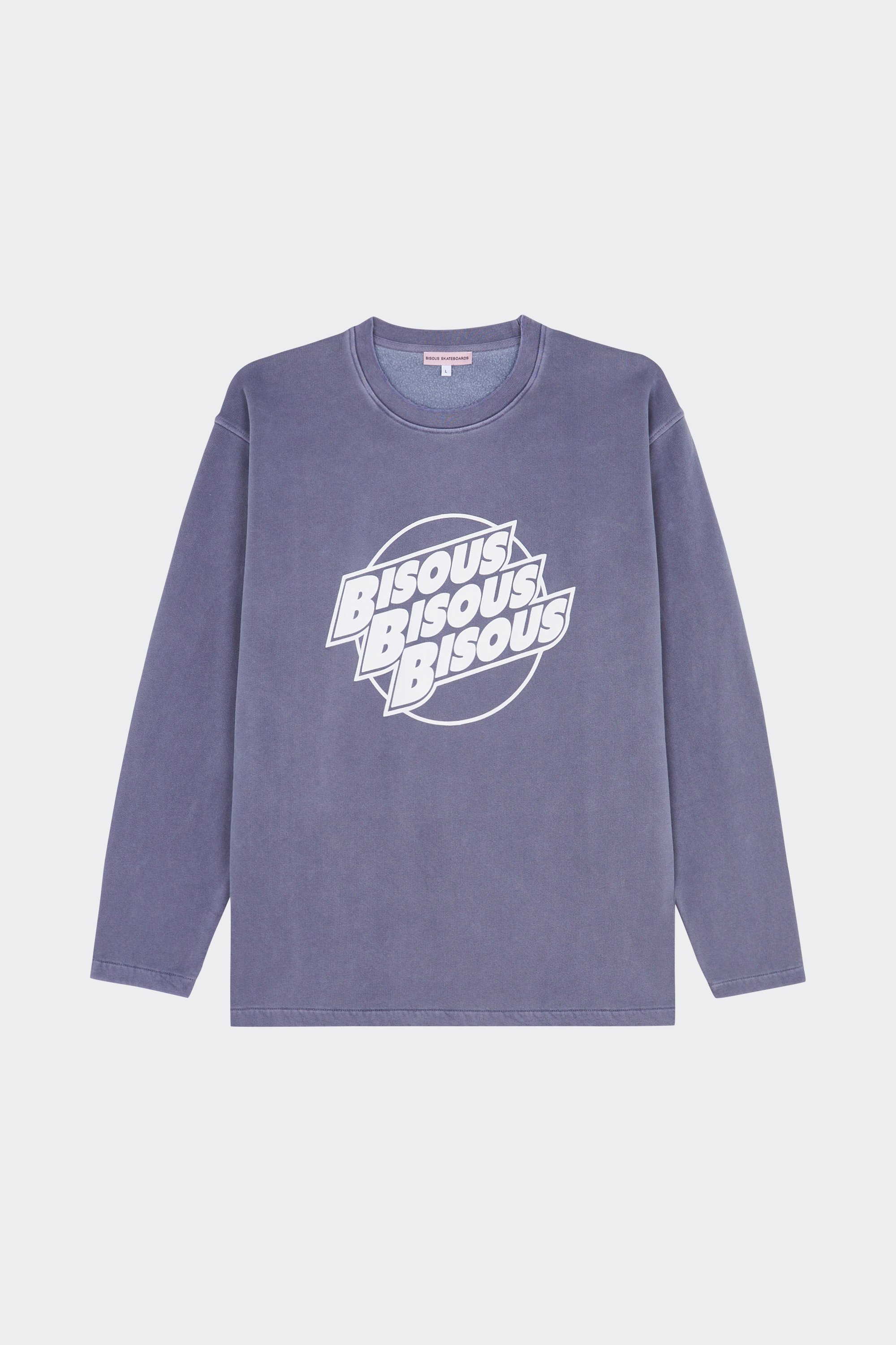 sweatshirt | Blue by BISOUS SKATEBOARDS sweatshirt Blue