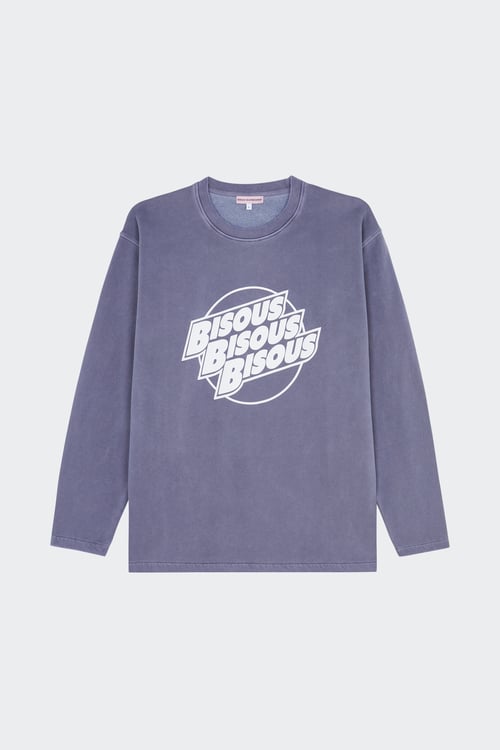 BISOUS SKATEBOARDS Sweatshirt Bleu