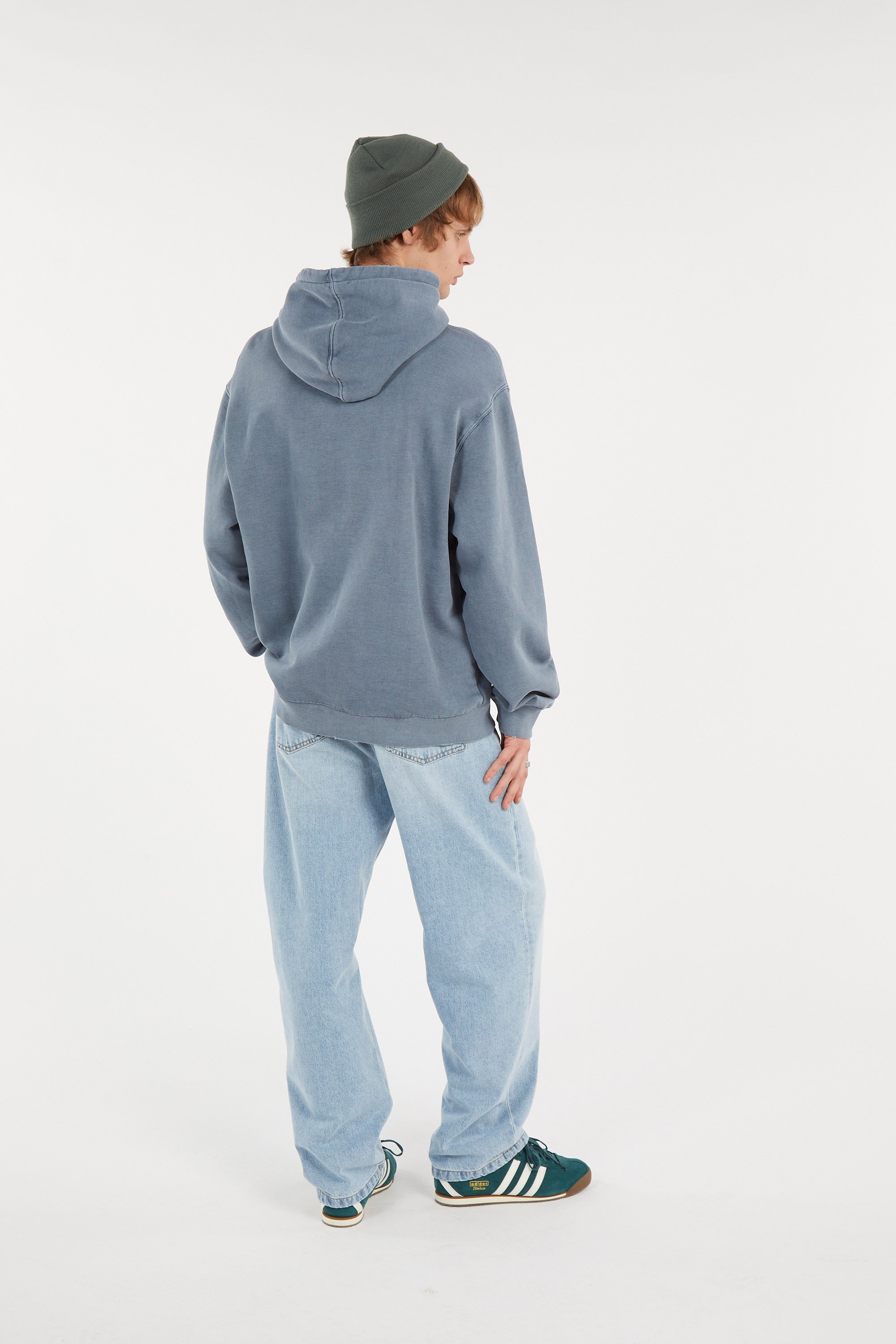 Sweat à capuche Bleu