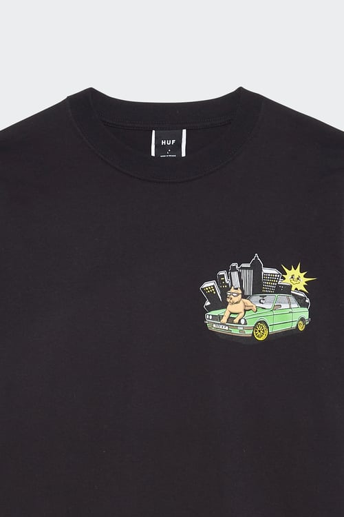 HUF T-shirt Noir