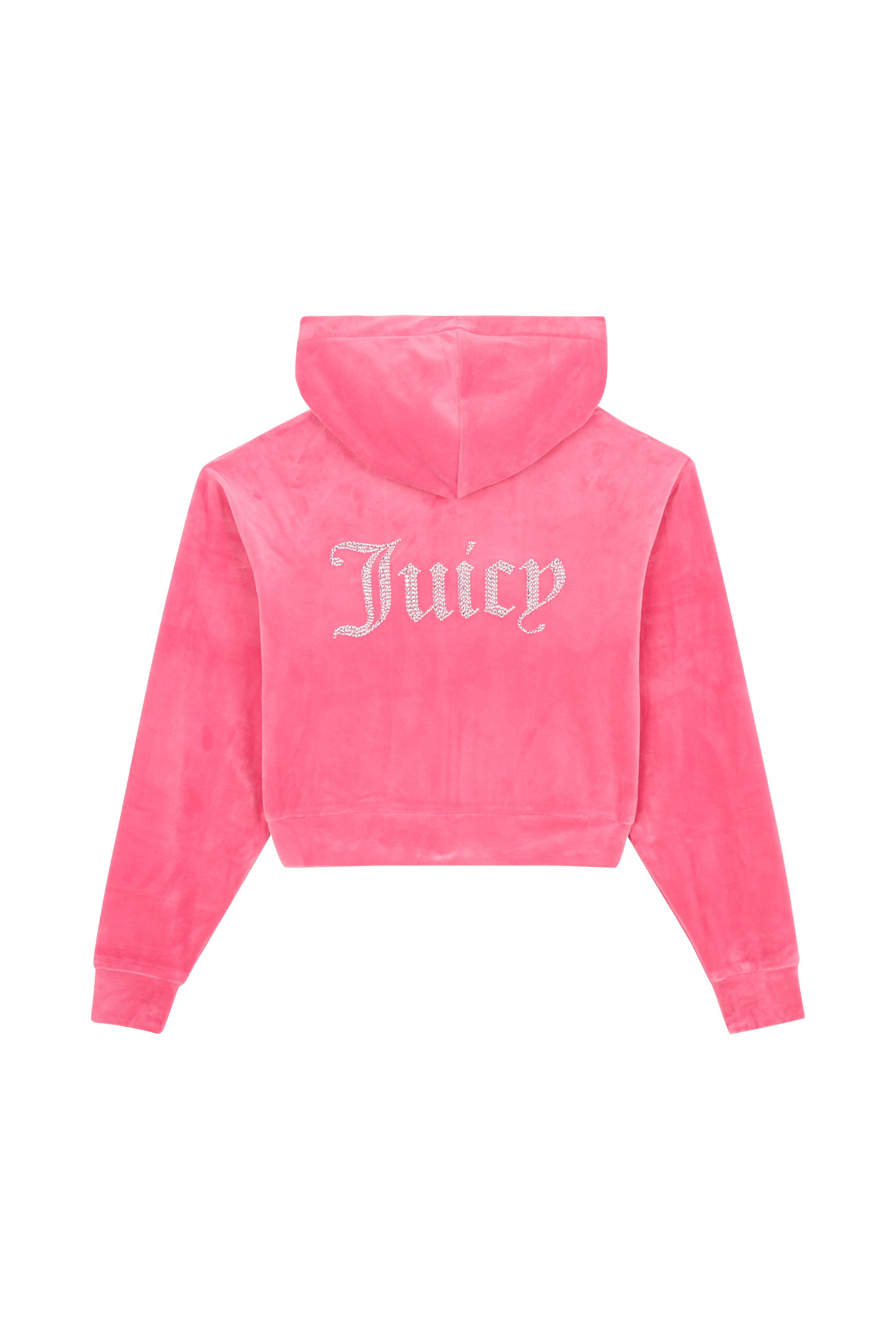 zip-up hoodie Pink