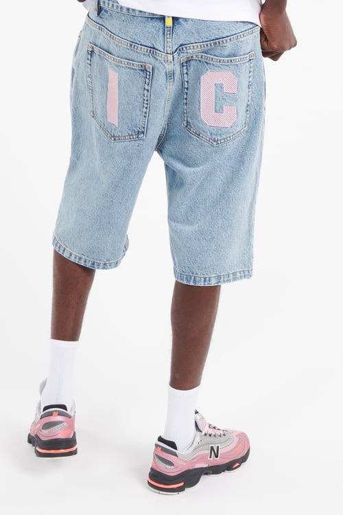 ICE CREAM Short Bleu