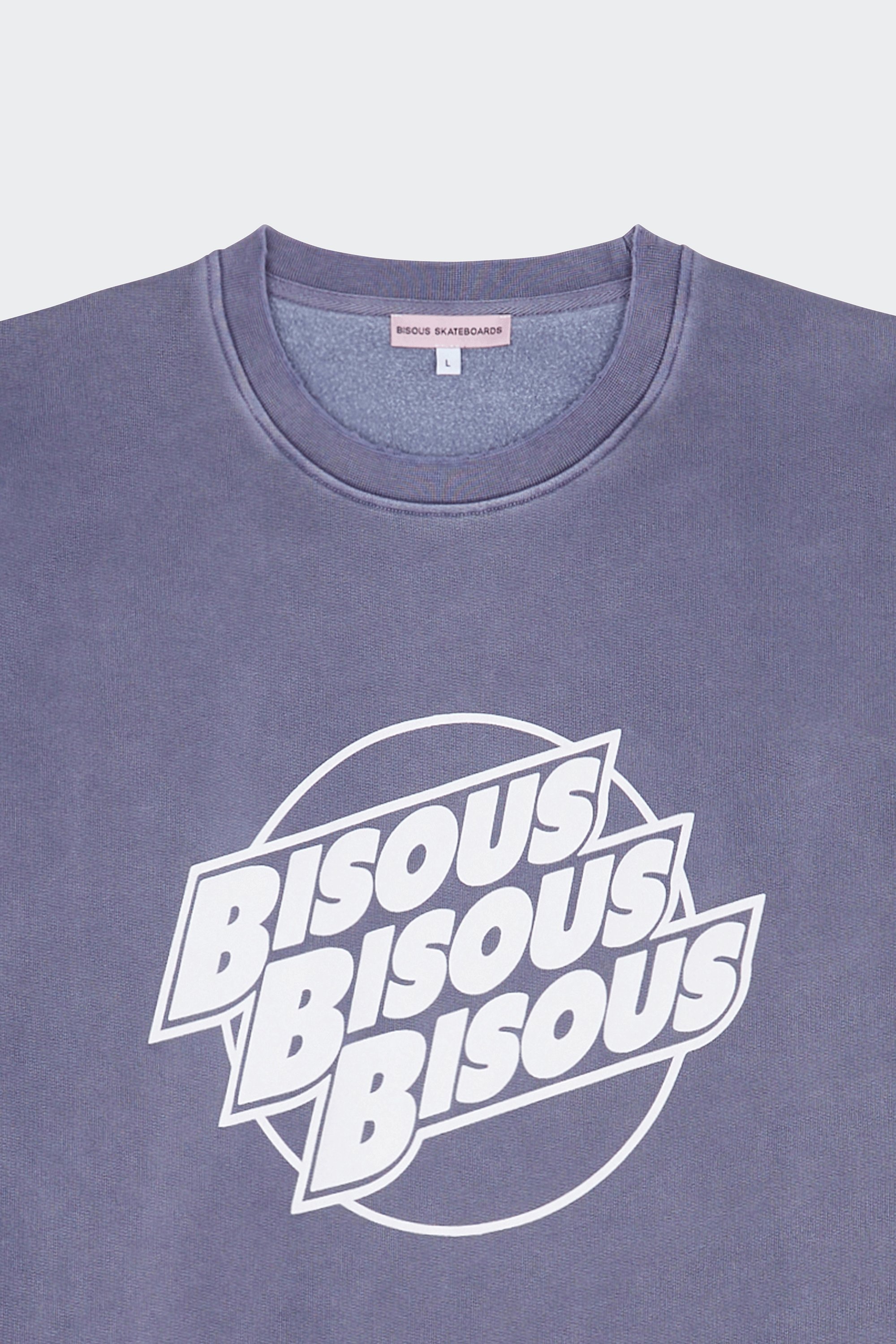 sweatshirt | Blue by BISOUS SKATEBOARDS sweatshirt Blue