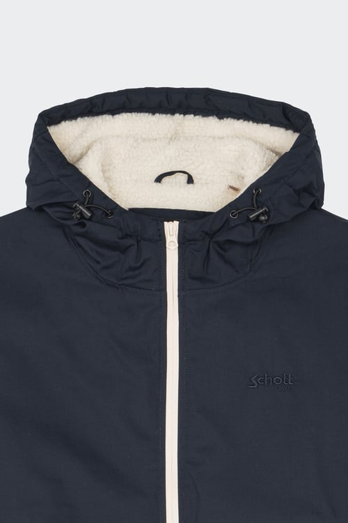 SCHOTT Parka Blue